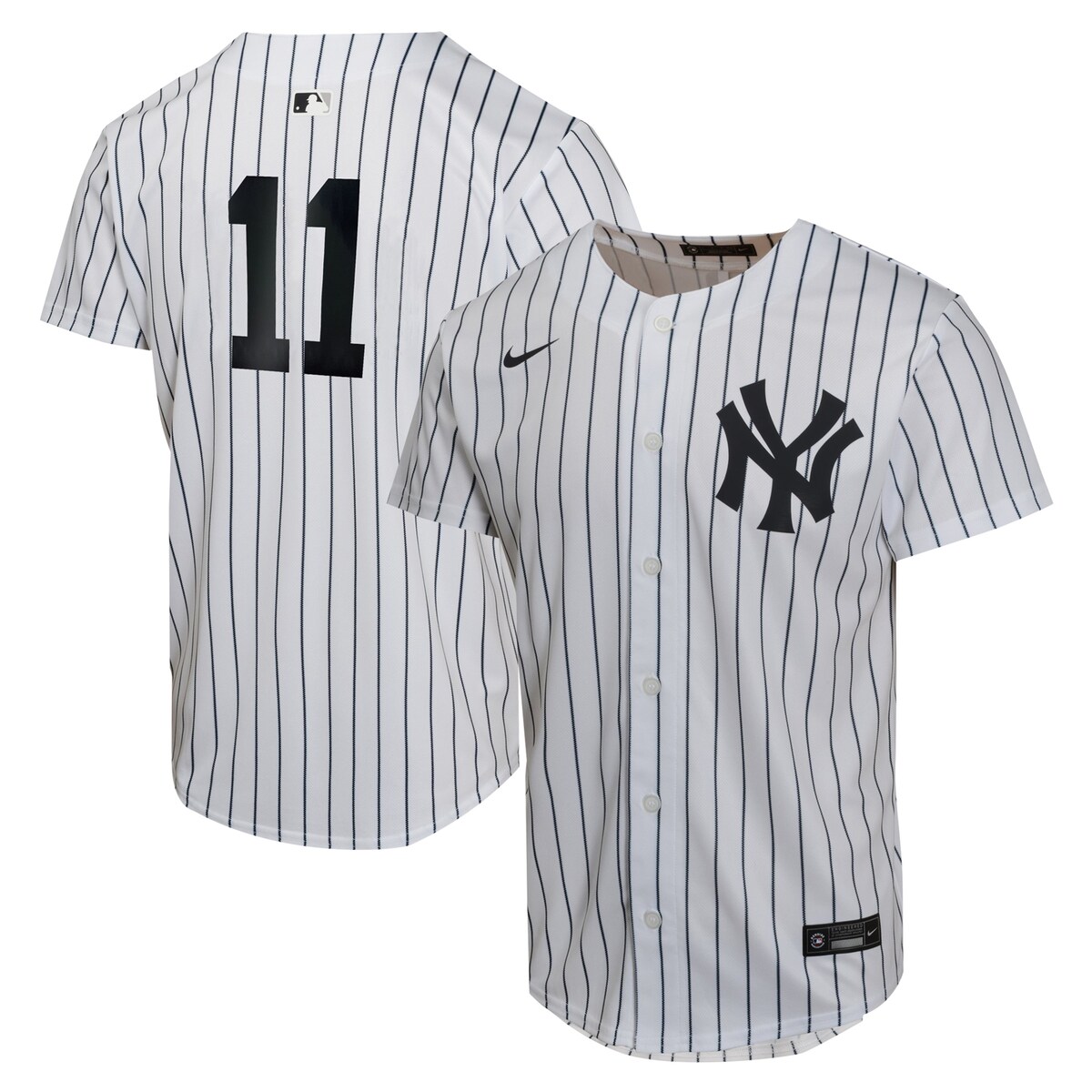 【公式グッズ】MLB ヤンキース アンソニー・ボルペ ホーム ユニフォーム （レプリカ） Nike/ナイキ キッズサイズ ホワイト (2024 Nike Youth Game Yankees Player Jerseys)
