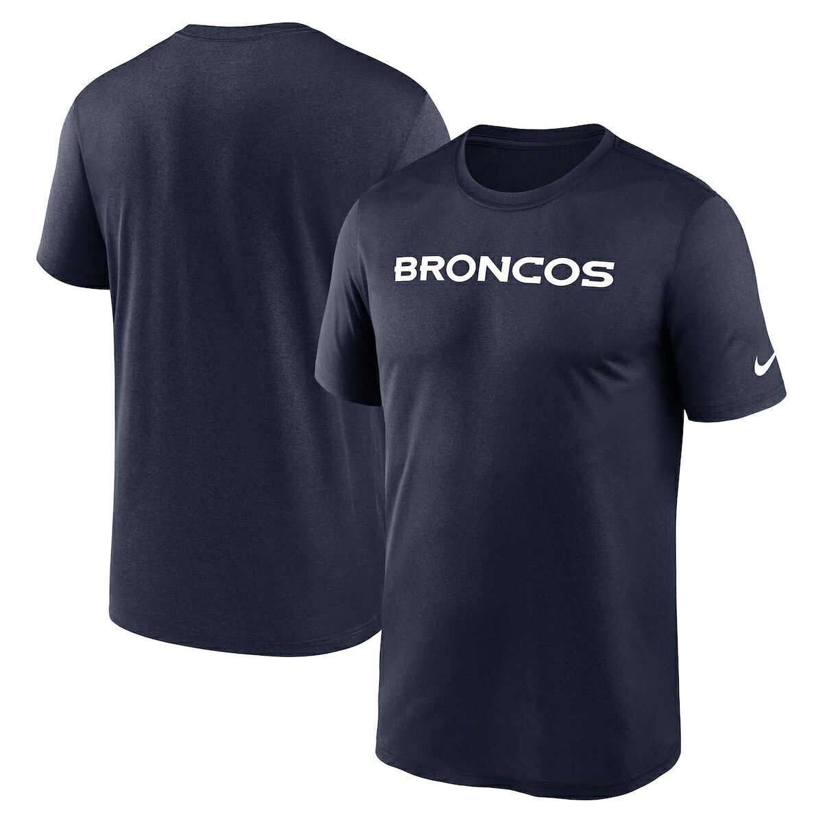 【公式グッズ】NFL ブロンコス Tシャツ Nike/ナイキ メンズ ネイビー (MENS NFL 24 NIKE PRIMETIME LEGEND WORDMARK TEE)|Fanatics公式ストア 店