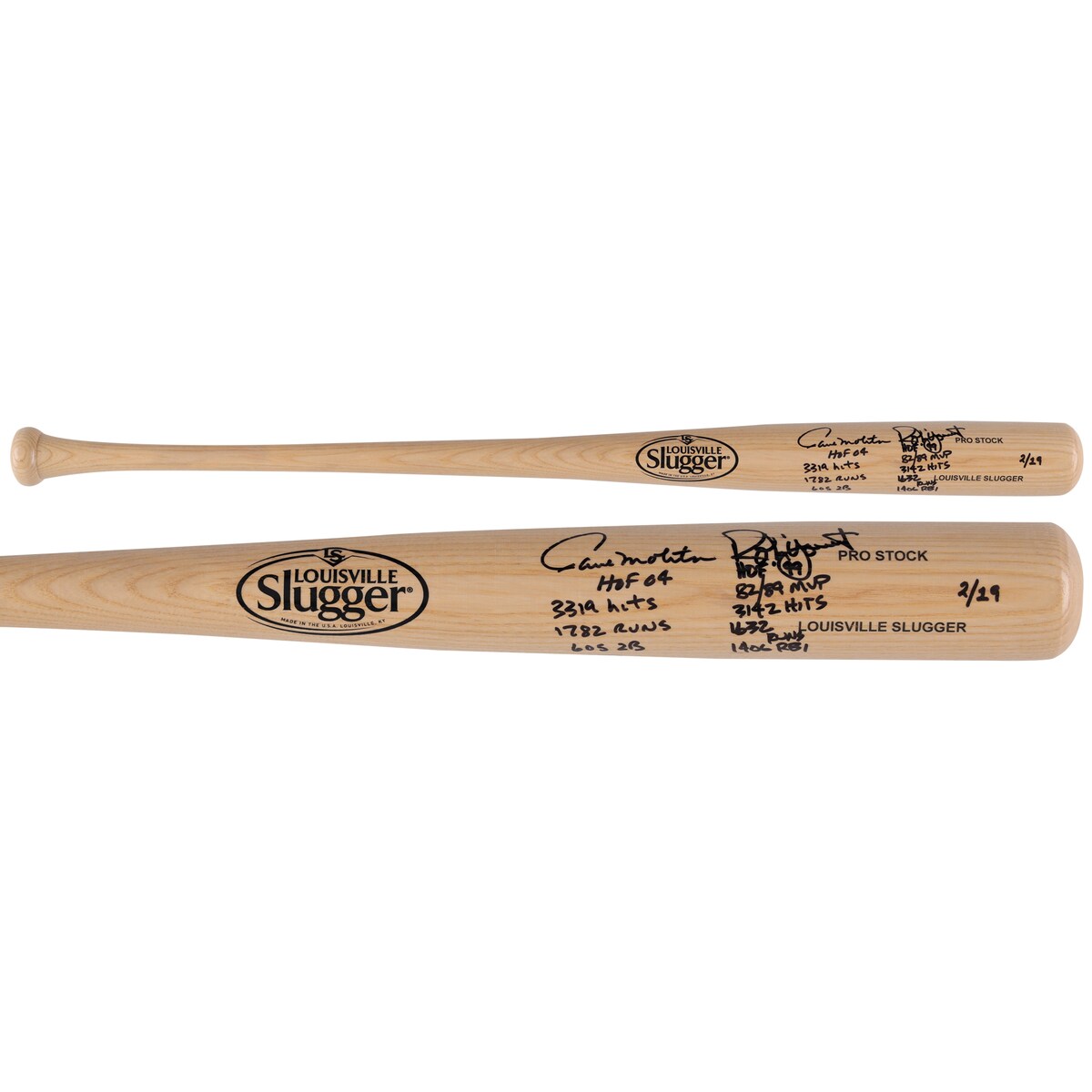 【MLB公式ホログラム付】MLB ブルワーズ ポール・モリター 直筆サイン バット Fanatics（ファナティクス） (AUT BAT 45335)