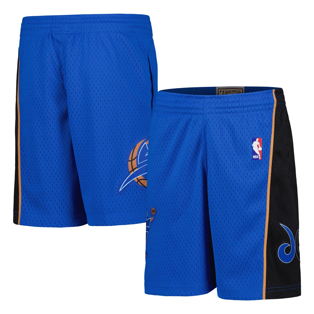 【公式グッズ】NBA ウィザーズ カジュアル ショーツ Mitchell & Ness/ミッチェル＆ネス キッズサイズ ブルー (NBA Youth MNC FA23 HWC Swingman Shorts)｜Fanatics公式ストア 店