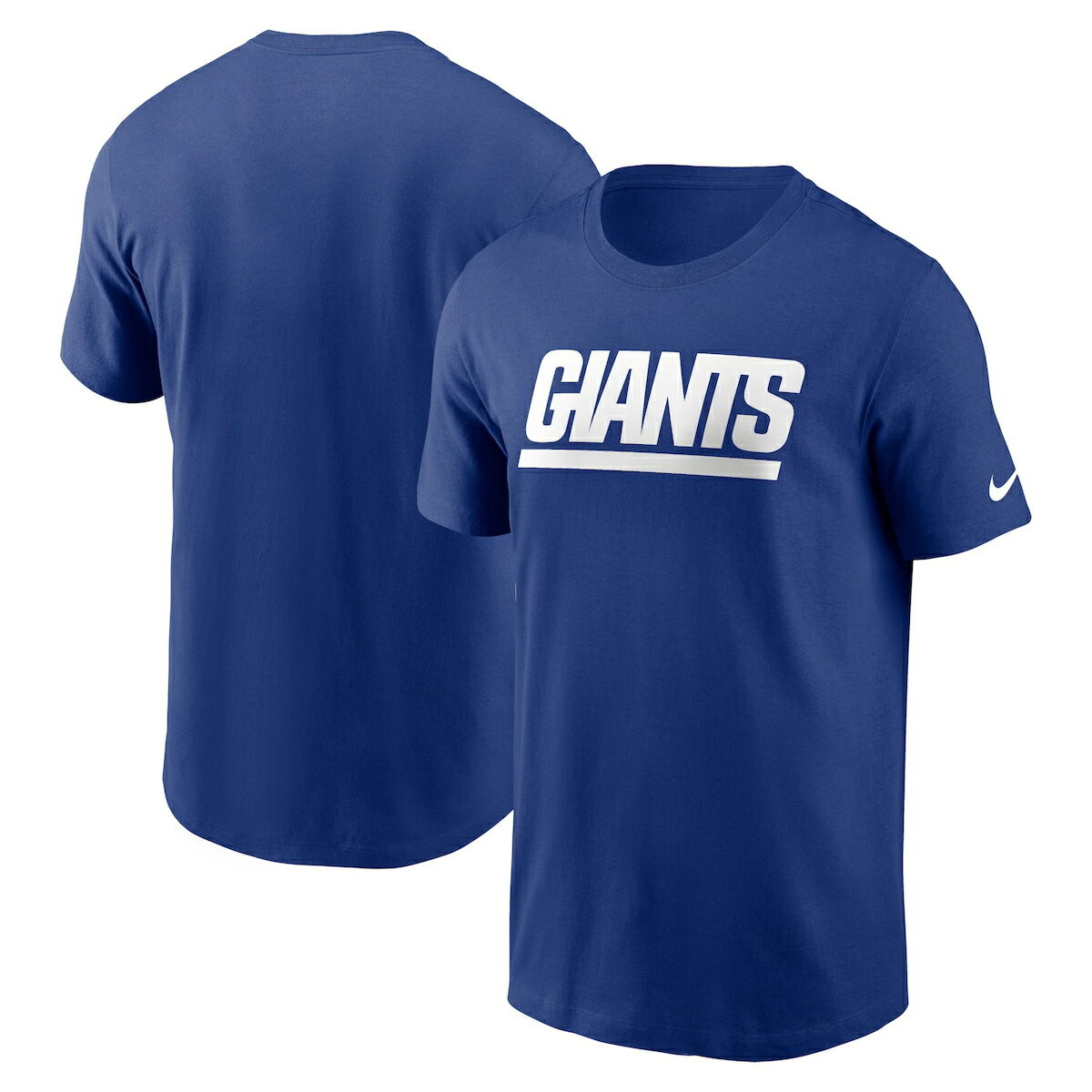 【公式グッズ】NFL ジャイアンツ Tシャツ Nike/ナイキ メンズ ロイヤル (MENS NIKE PRIMETIME WORDMARK ESSENTIAL TEE)