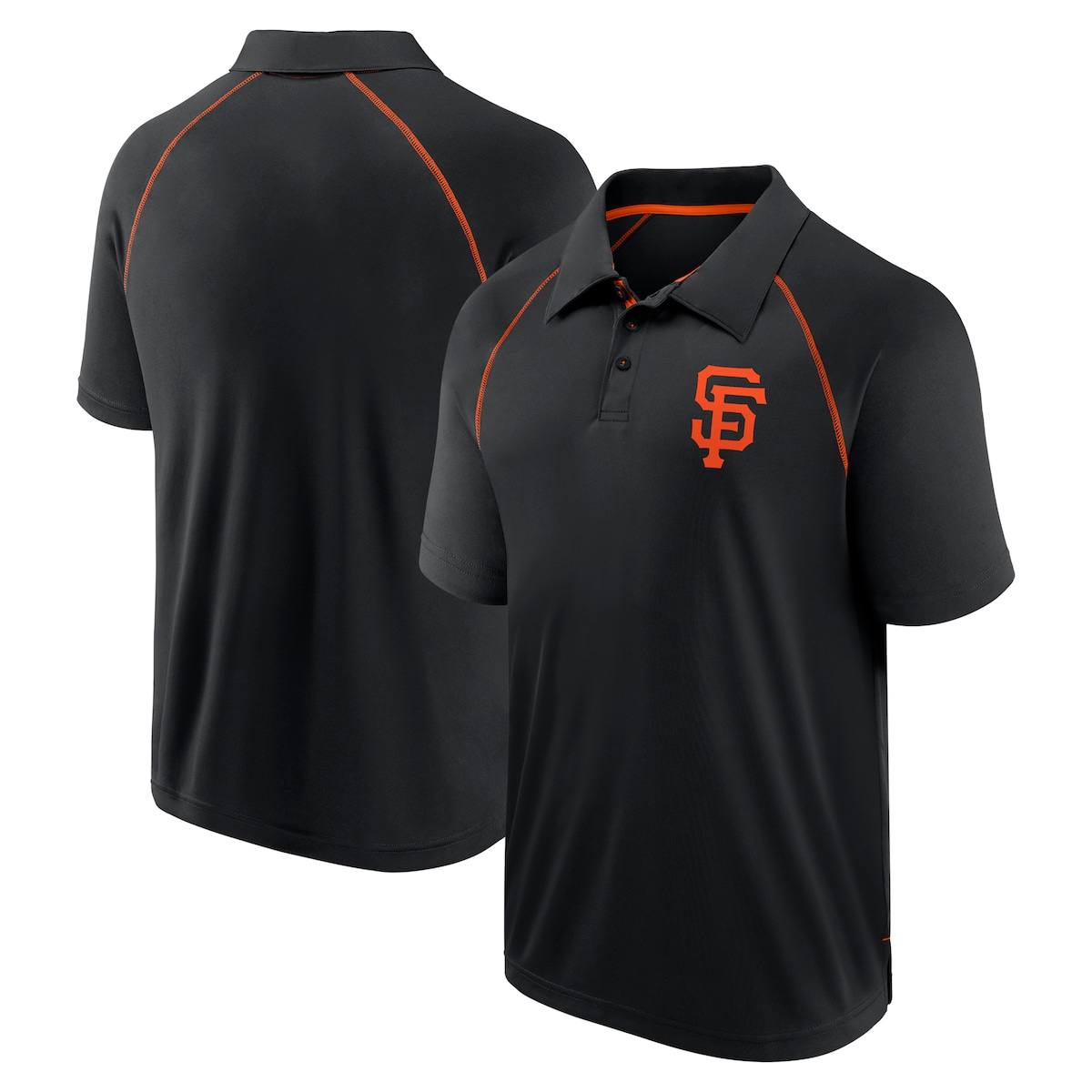 【公式グッズ】MLB ジャイアンツ ポロシャツ Fanatics/ファナティクス メンズ ブラック (Fanatics Strong Alone Poly Polo)