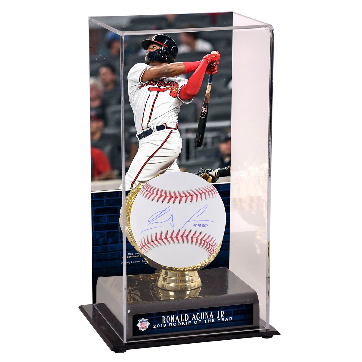 ブレーブス アクーニャJr 直筆サインフォト 2023 NL MVP ブレーブス アクーニャJr 直筆サインフォト 2023 NL MVP 証明付 - メルカリ