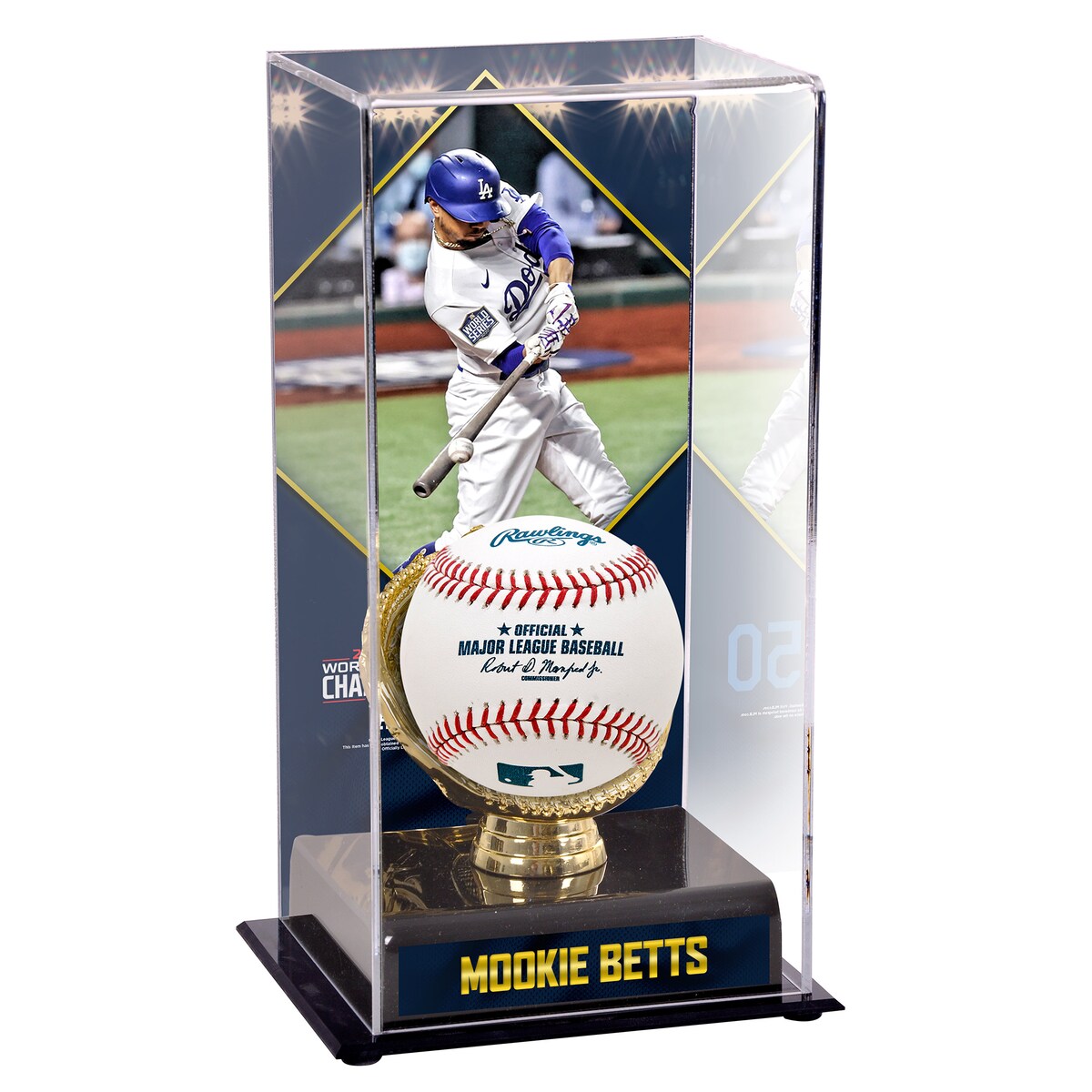 【国内未販売レア】ムーキー・ベッツ レプリカサインボール 50 ムーキーベッツ＃50 Mookie Betts ドジャース直筆サイン2024