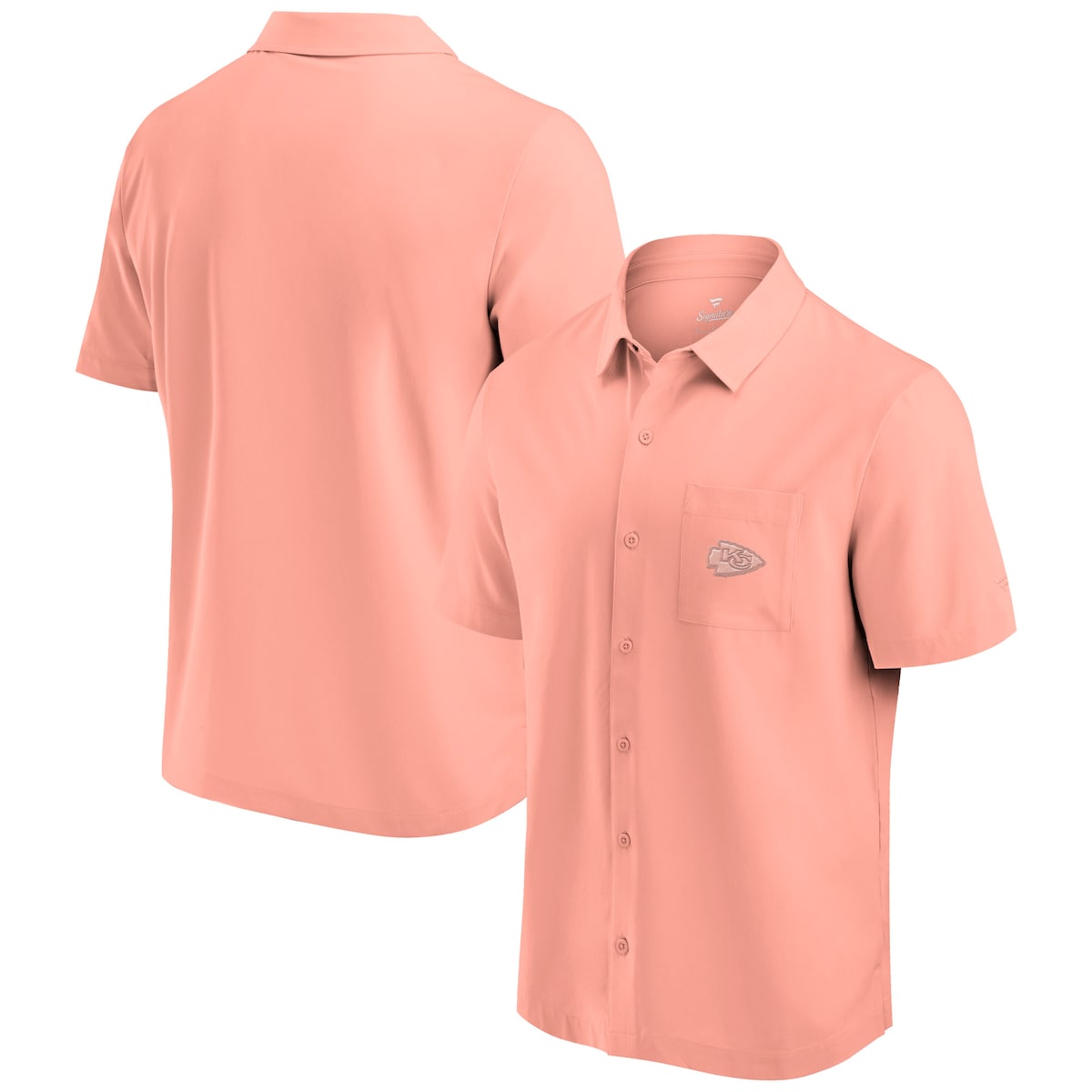【公式グッズ】NFL チーフス シャツ Fanatics/ファナティクス メンズ (MENS 24 NFL SIGNATURE FRONT OFFICE BUTTON UP SHIRT)|Fanatics公式ストア 店
