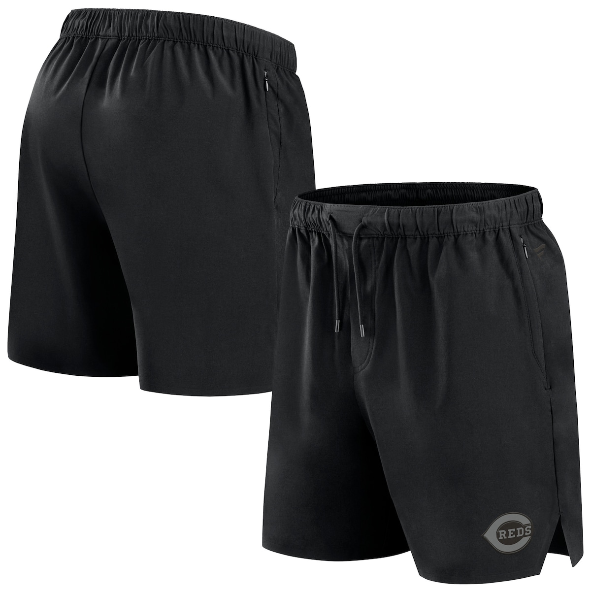【公式グッズ】MLB レッズ ショートパンツ Fanatics/ファナティクス メンズ ブラック (Mens Fanatics Signature Front Office Woven Short)