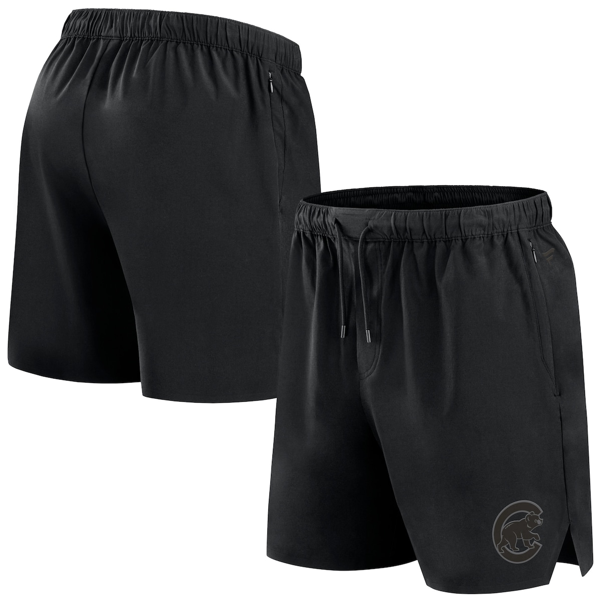 【公式グッズ】MLB カブス ショートパンツ Fanatics/ファナティクス メンズ ブラック (Mens Fanatics Signature Front Office Woven Short)