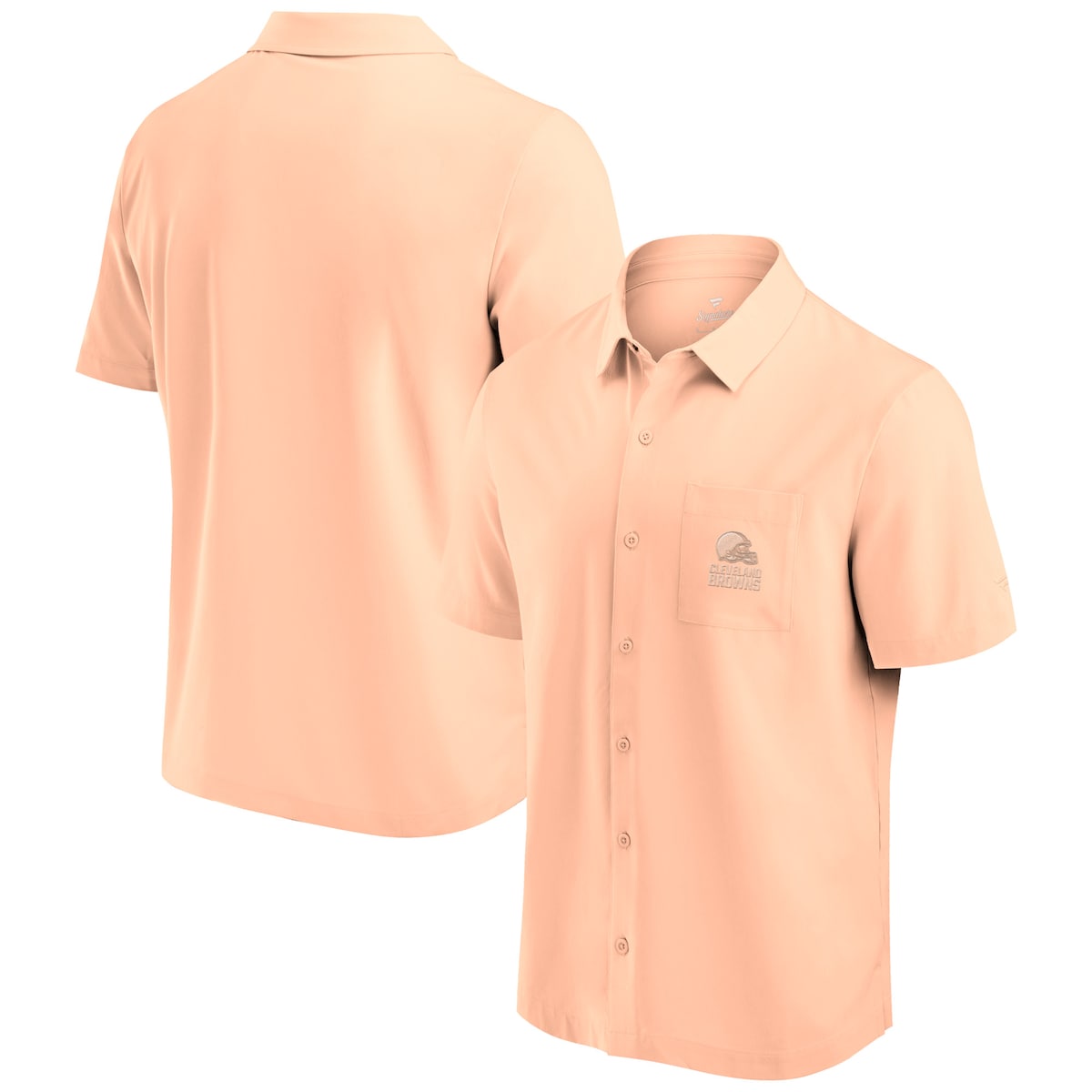 【公式グッズ】NFL ブラウンズ シャツ Fanatics/ファナティクス メンズ (MENS 24 NFL SIGNATURE FRONT OFFICE BUTTON UP SHIRT)|Fanatics公式ストア 店