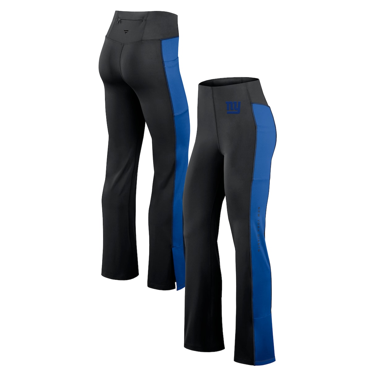 【公式グッズ】NFL ジャイアンツ レギンス Fanatics/ファナティクス レディース ブラック (Womens Fanatics Signature Studio Fitted Flared Leggings)
