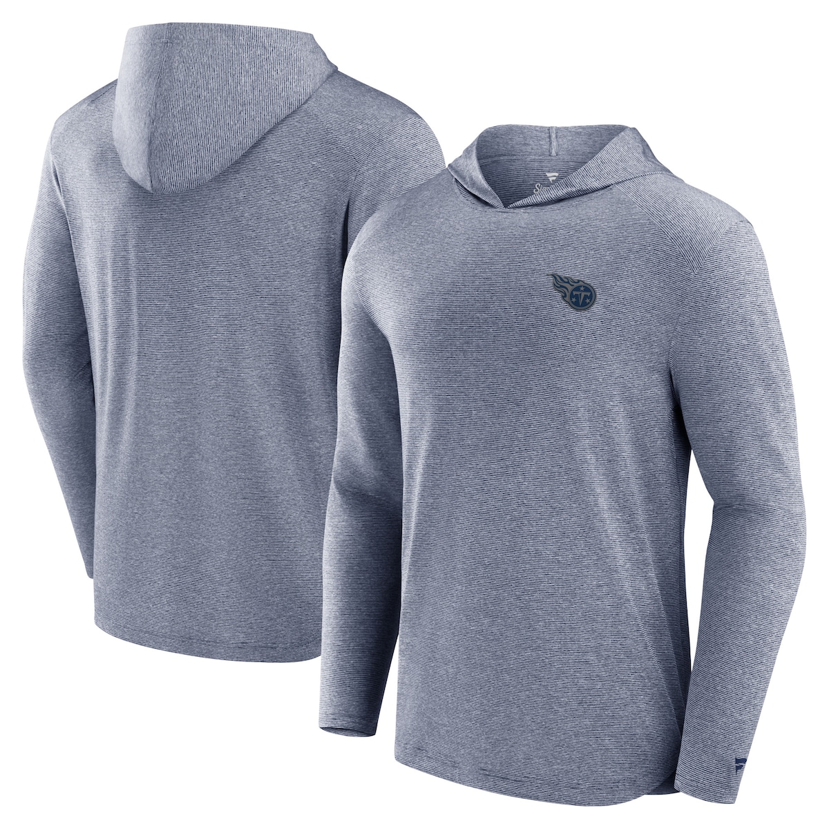 【公式グッズ】NFL タイタンズ フード付き Tシャツ Fanatics/ファナティクス メンズ ネイビー (Mens Fanatics Signature Front Office Tech Lightweight Hoodie)