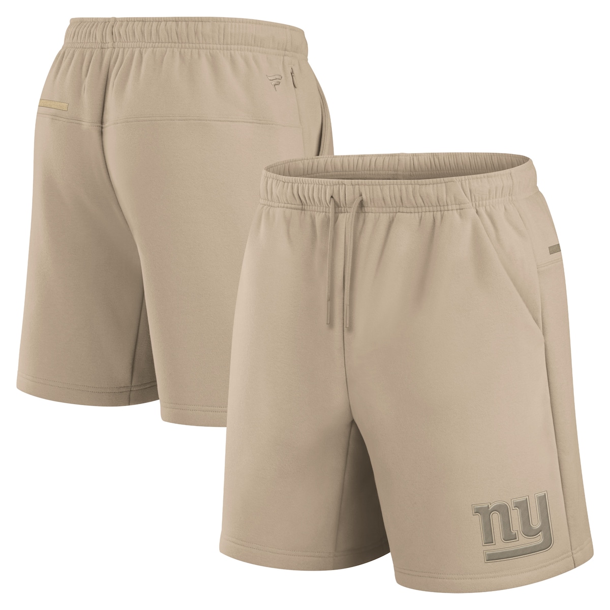 【公式グッズ】NFL ジャイアンツ カジュアル ショーツ Fanatics/ファナティクス カーキ (Unisex Fanatics Signature Elements Super Soft Fleece Short)