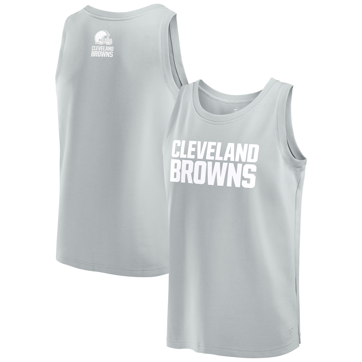 【公式グッズ】NFL ブラウンズ タンクトップ Fanatics/ファナティクス メンズ グレイ (MENS 24 NFL SIGNATURE ELEMENTS TANK)｜Fanatics公式ストア 店