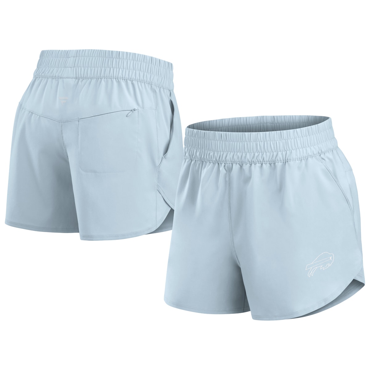 【公式グッズ】NFL ビルズ カジュアル ショーツ Fanatics/ファナティクス レディース グレイ (24 Women's Fanatics Branded Front Office Woven Short)