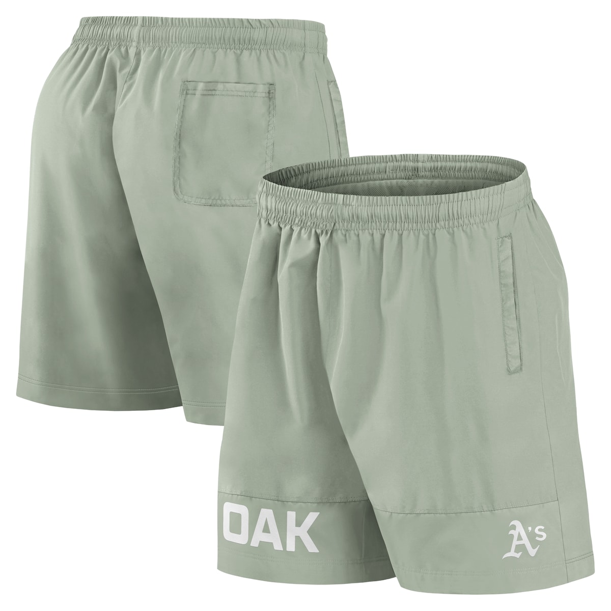 【公式グッズ】MLB アスレチックス 水着 Fanatics/ファナティクス メンズ グリーン (Men's Fanatics Branded Elements Swim Short)｜Fanatics公式ストア 店