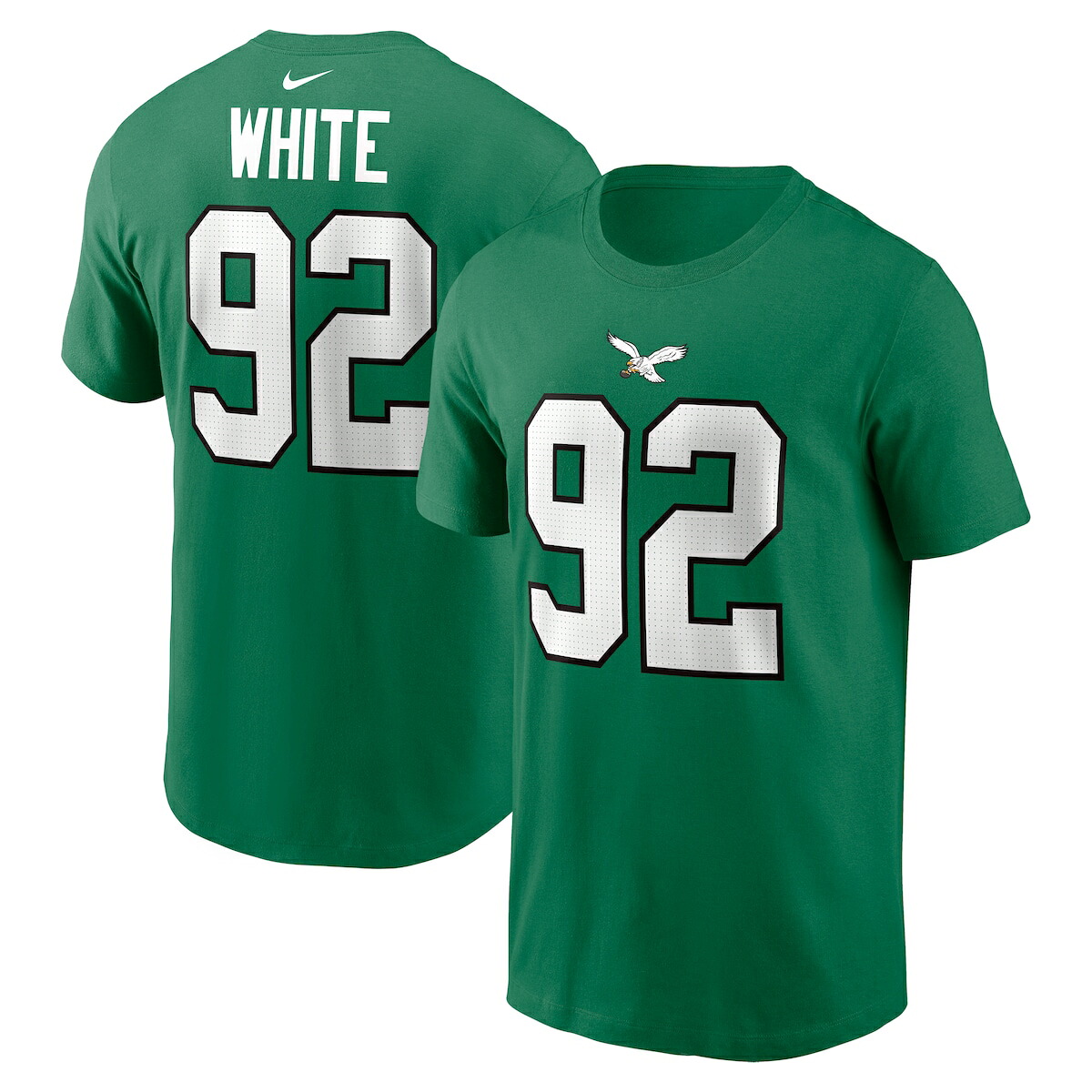 【公式グッズ】NFL イーグルス レジー・ホワイト ネーム&ナンバー Tシャツ Nike/ナイキ メンズ グリーン (Men's Nike Retired Player N&N SST)｜Fanatics公式ストア 店