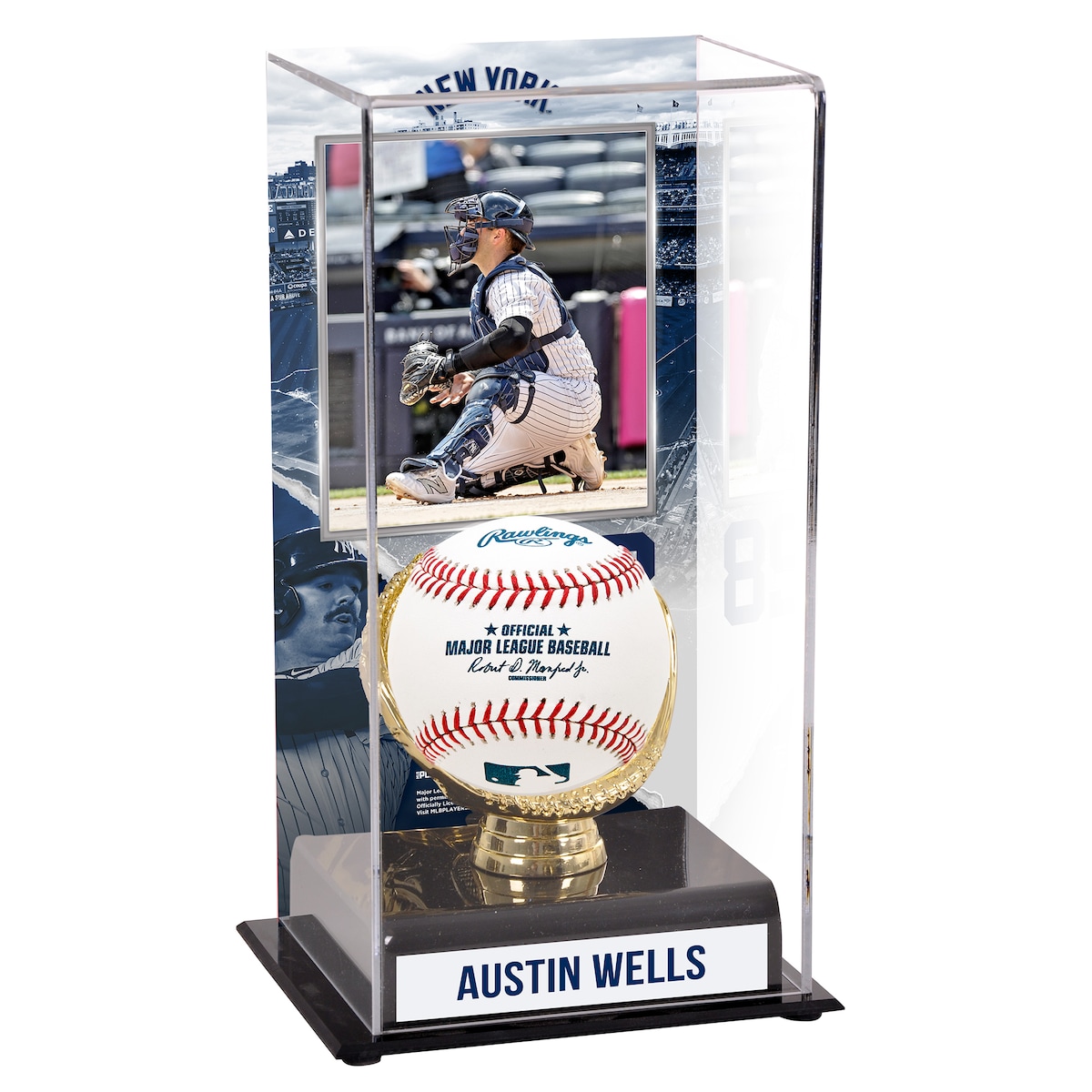 【公式グッズ】MLB ヤンキース タイラー・オースティン・ウェルズ コレクタブル用ケース Fanatics Authentic/ファナティクスオーセンティック (UNS DISPLAY CASE 45413)｜Fanatics公式ストア 店