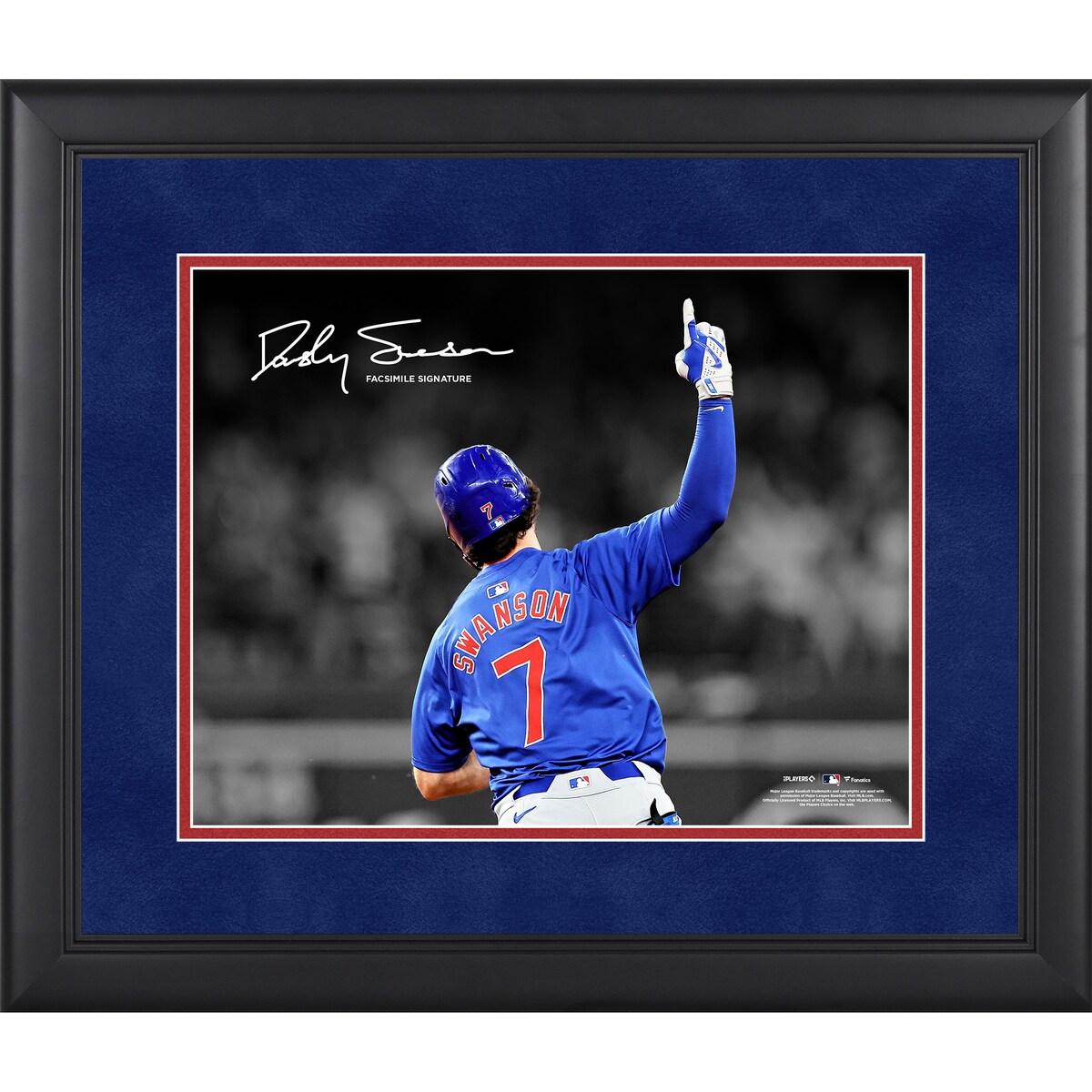 【公式グッズ】MLB カブス ダンズビー・スワンソン コレクタブルフォト Fanatics Authentic/ファナティクスオーセンティック (UNS MLB PF31 FRAMING 45419)