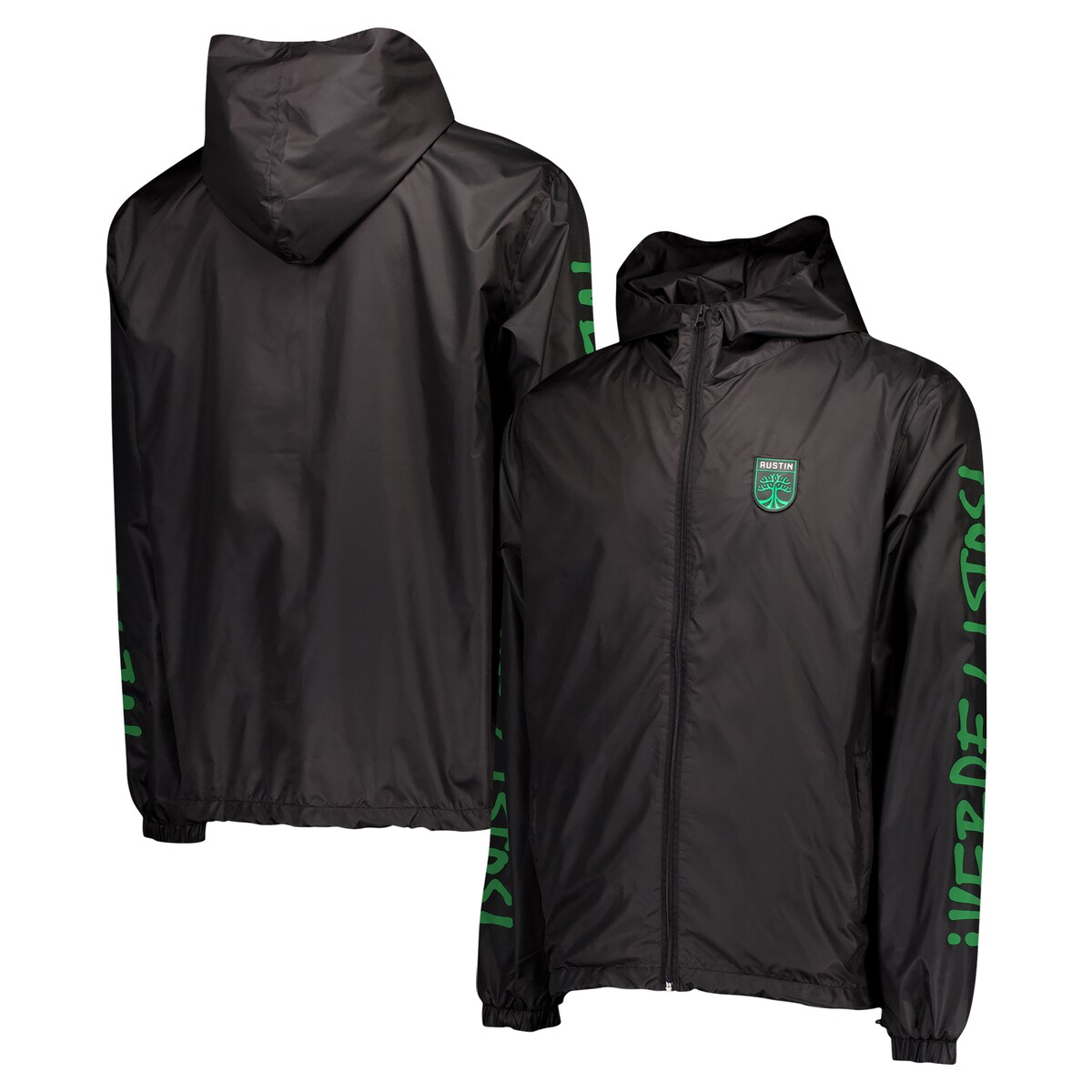 【公式グッズ】MLS オースティンFC ジャケット Sport Design Sweden メンズ ブラック (SDS S24 Men's Graffiti Windbreaker)