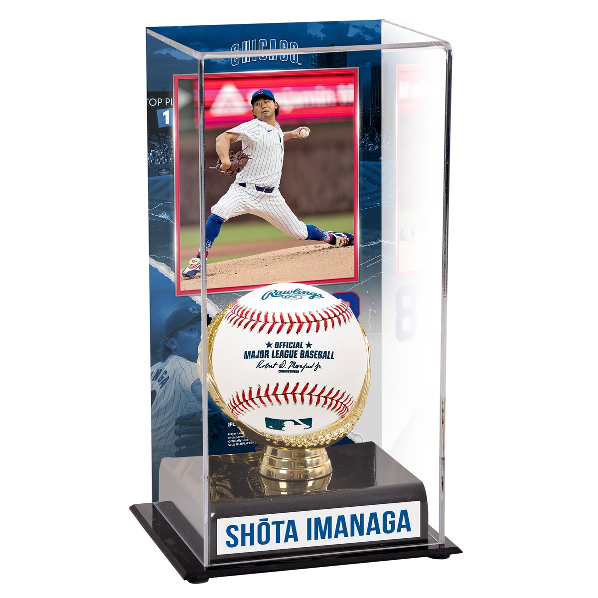 【公式グッズ】MLB カブス 今永 昇太 コレクタブル用ケース Fanatics Authentic/ファナティクスオーセンティック (UNS MLB DISPLAY CASE 45441)｜Fanatics公式ストア 店
