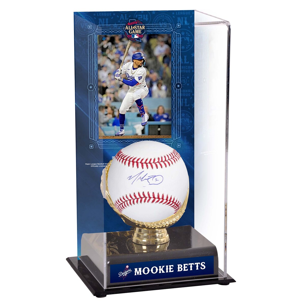 MLB ドジャース　ムーキーベッツ　直筆サインボール　fanatics 楽天市場】【MLB公式ホログラム付】MLB ドジャース ムーキー