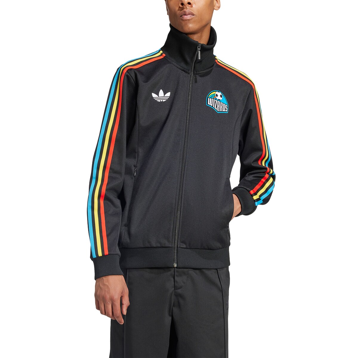【公式グッズ】MLS カンザスシティ ジャケット Adidas/アディダス オリジナルス メンズ ブラック (ADI FW24 Men's Anthem Jacket)