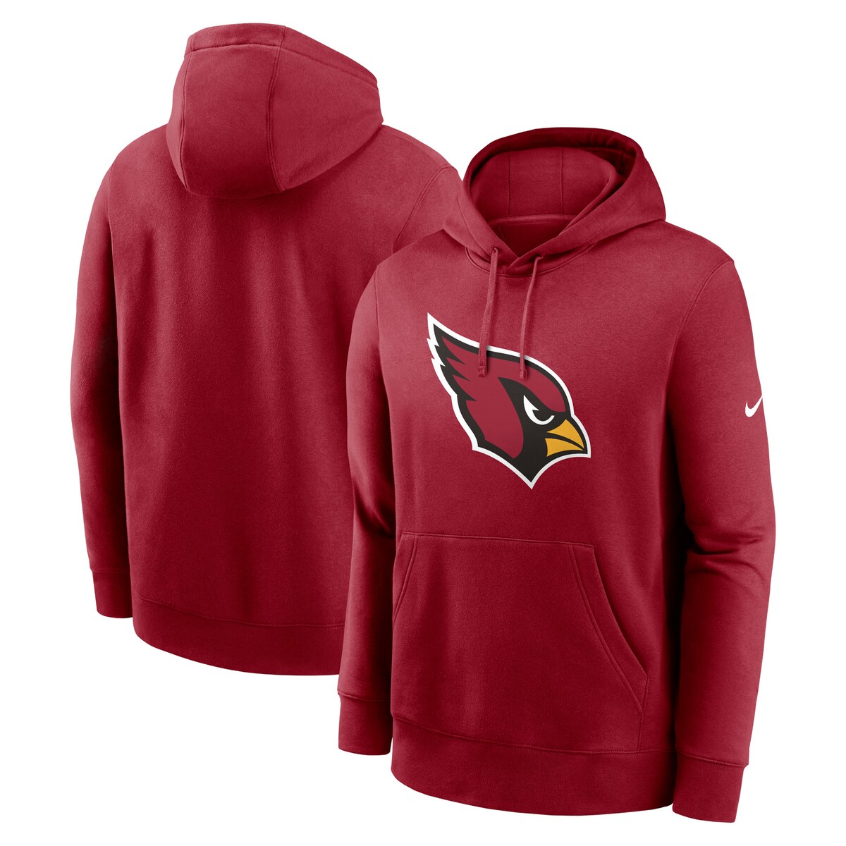 【公式グッズ】NFL カーディナルス プルオーバー パーカー Nike/ナイキ メンズ カージナルレッド (24 Mens FAN GEAR Nike Club Logo POH)