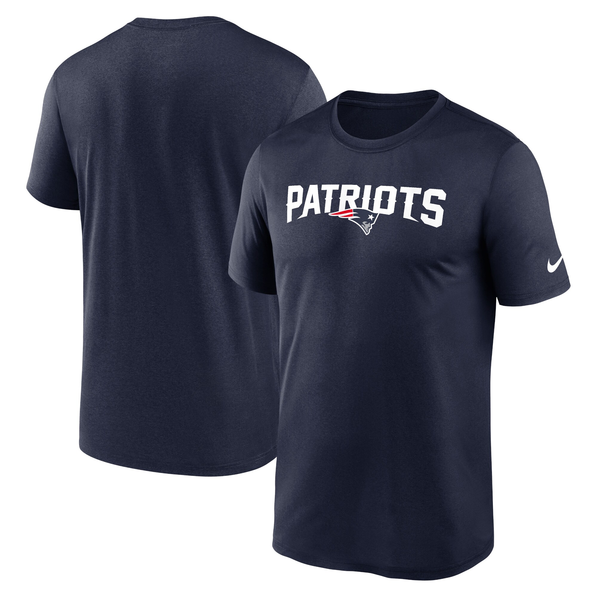 【公式グッズ】NFL ペイトリオッツ Tシャツ Nike/ナイキ メンズ ネイビー (MENS NFL 24 NIKE PRIMETIME LEGEND WORDMARK TEE)