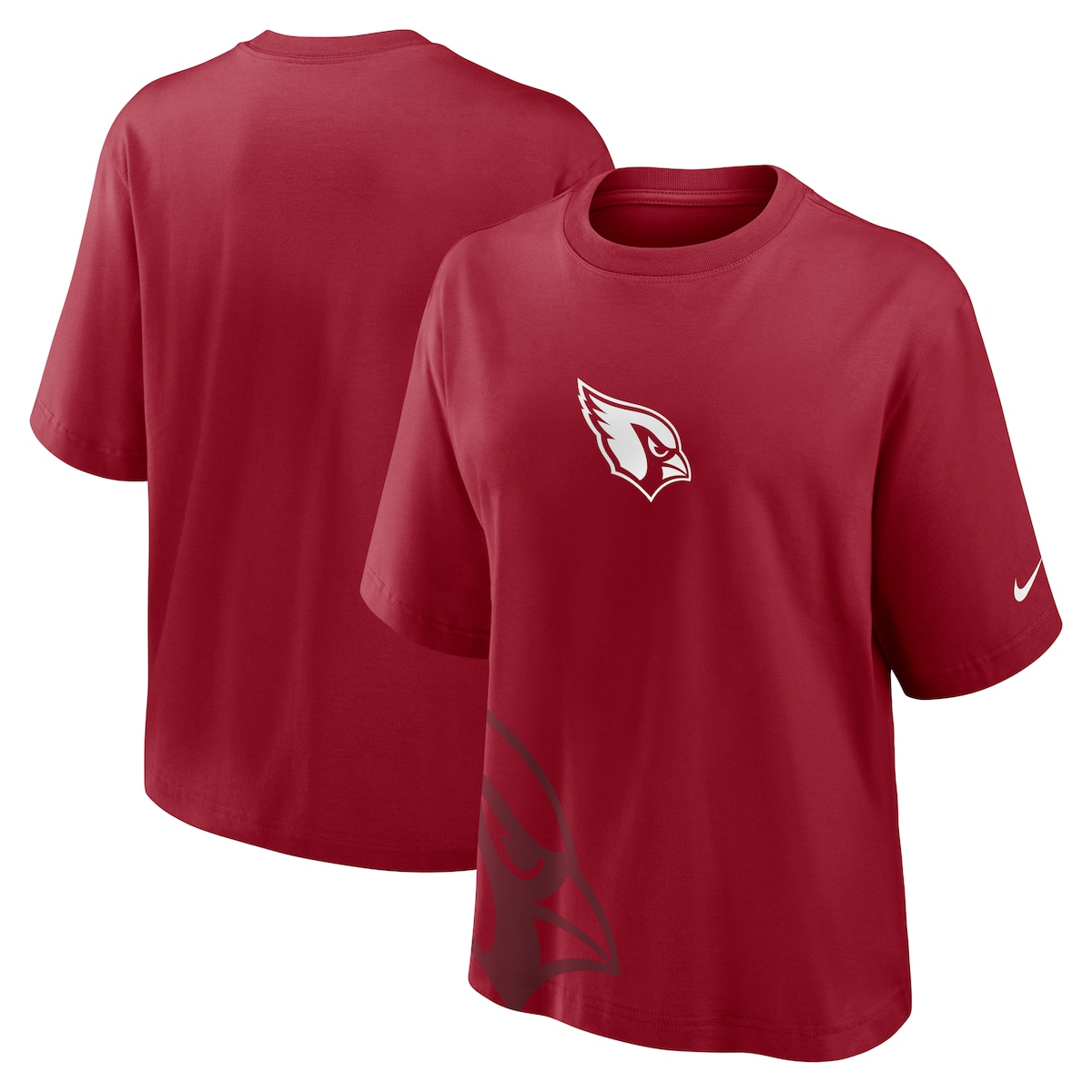 【公式グッズ】NFL カーディナルス Tシャツ Nike/ナイキ レディース カージナルレッド (24 Womens Nike SS Boxy Tee)｜Fanatics公式ストア 店