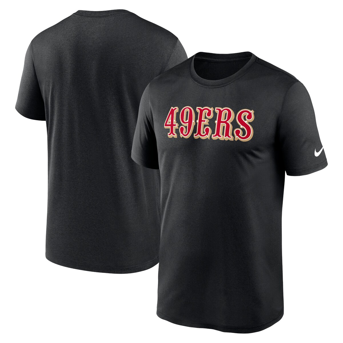 【公式グッズ】NFL 49ers Tシャツ Nike/ナイキ メンズ ブラック (MENS NFL 24 NIKE PRIMETIME LEGEND WORDMARK TEE)|Fanatics公式ストア 店