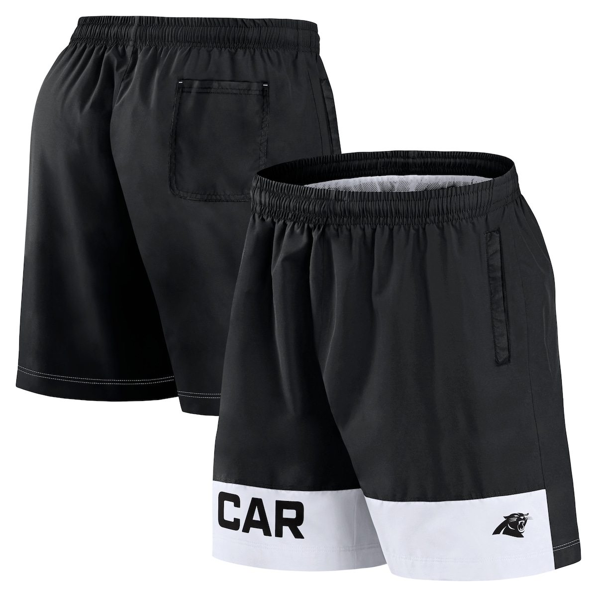 【公式グッズ】NFL パンサーズ カジュアル ショーツ Fanatics/ファナティクス メンズ ブラック (MENS 24 NFL SIGNATURE ELEMENTS Short)