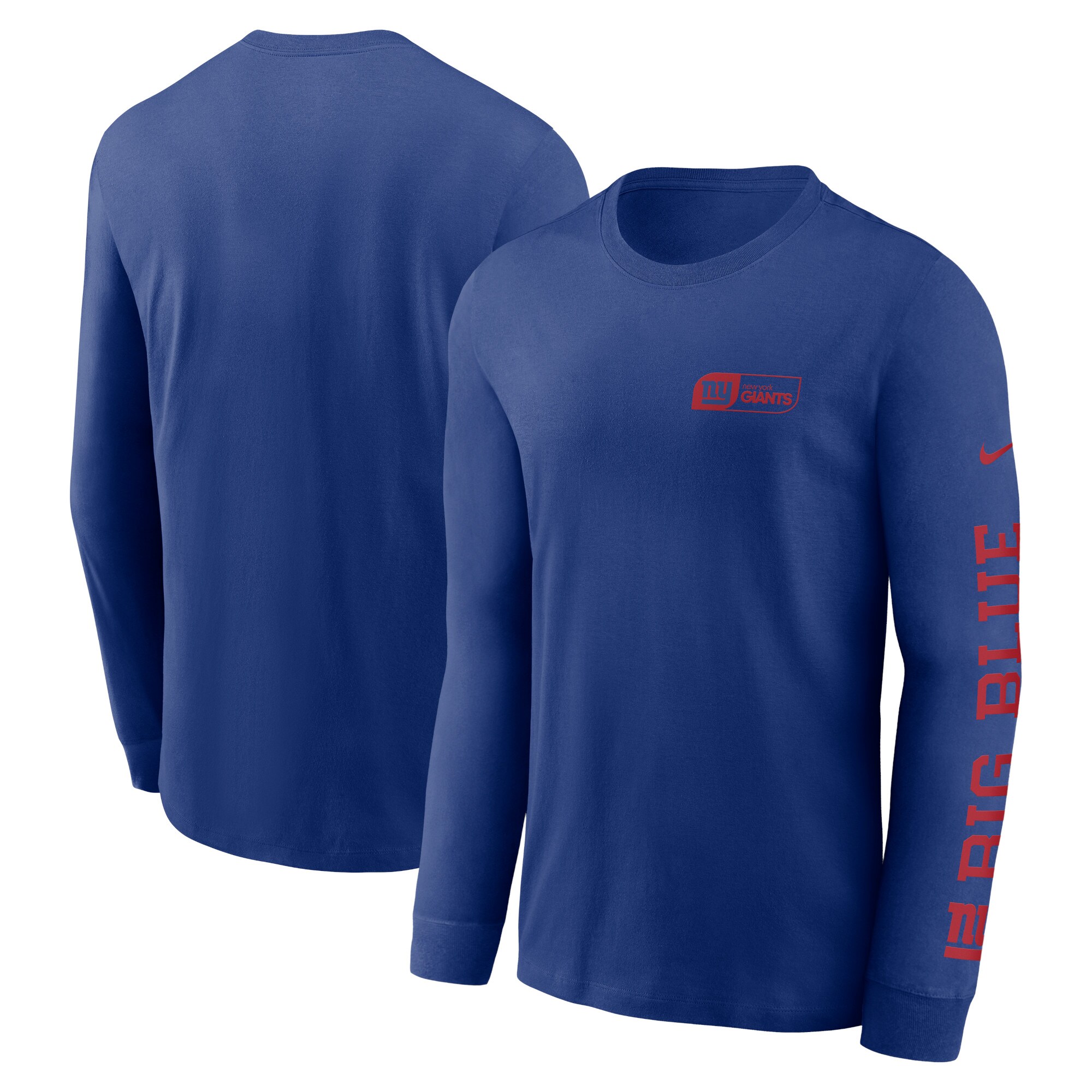ニューヨーク・ジャイアンツ 長袖シャツ NFLロゴ付 楽天市場】長袖Tシャツ メンズ レディース 別注NFL New York