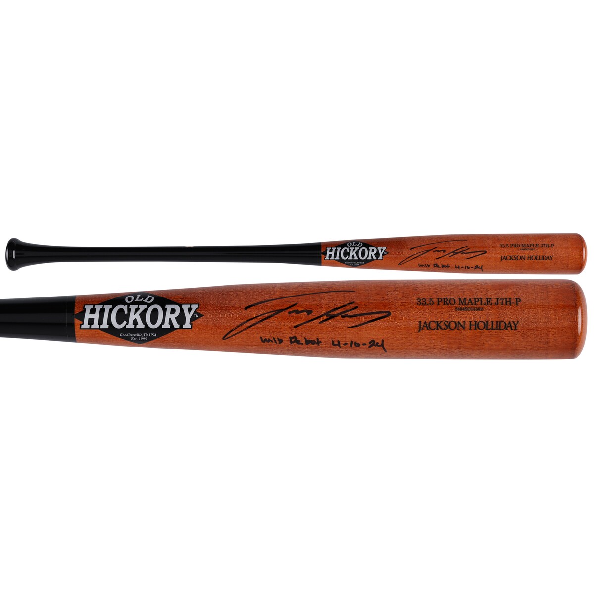 【MLB公式ホログラム付】MLB オリオールズ ジャクソン・ホリデー 直筆サイン バット Fanatics（ファナティクス） (AUT BAT 45392)