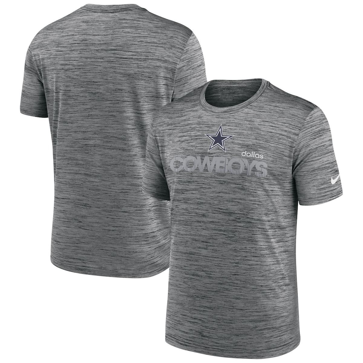 【公式グッズ】NFL カウボーイズ Tシャツ Nike/ナイキ メンズ アンスラサイト (MENS NIKE BLITZ VELOCITY MODERN TEE)