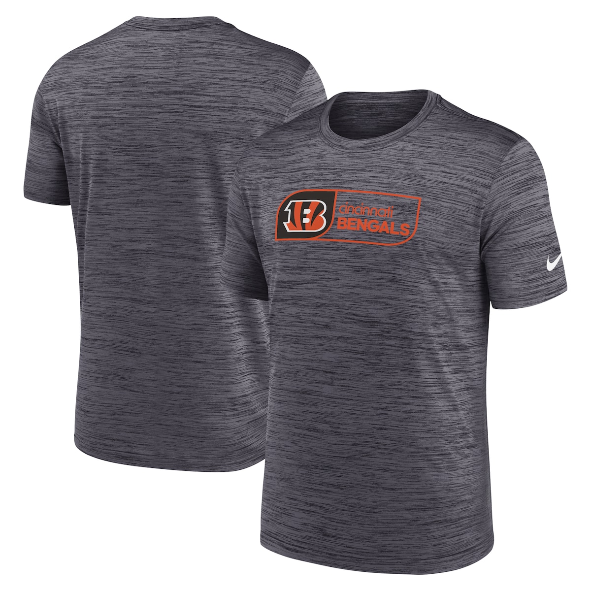 【公式グッズ】NFL ベンガルズ Tシャツ （大きいサイズ） Nike/ナイキ メンズ ブラック (Men's Nike SS Velocity Jock Tag Tee TALL)｜Fanatics公式ストア 店