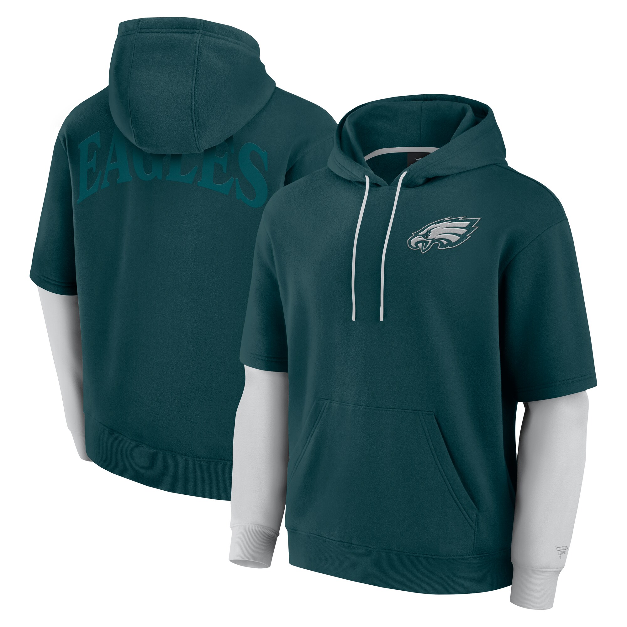 【公式グッズ】NFL イーグルス プルオーバー パーカー Fanatics/ファナティクス グリーン (24 MENS Elements Signature Cotton POH)｜Fanatics公式ストア 店