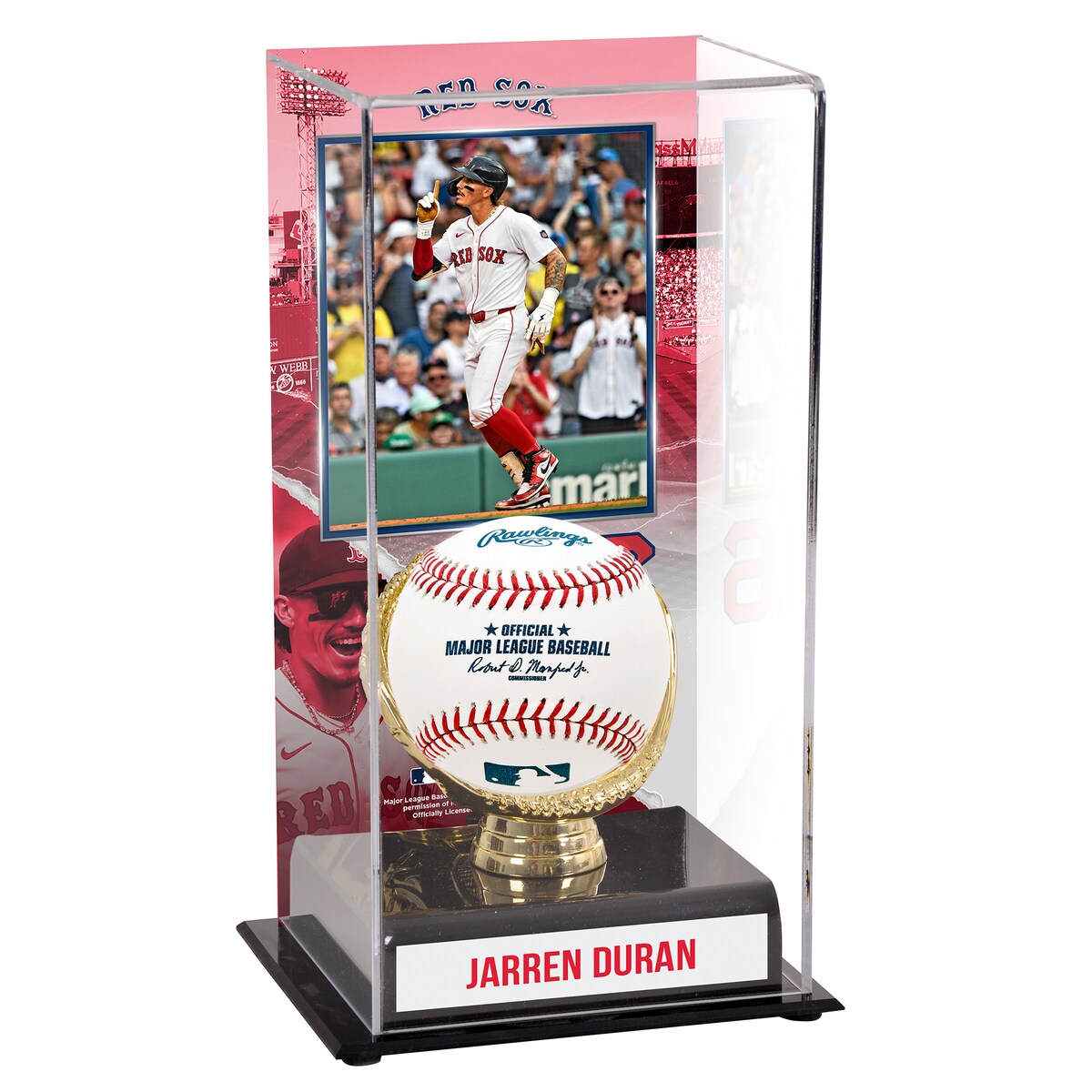 【公式グッズ】MLB レッドソックス ジャレン・デュラン コレクタブル用 野球ボールケース(ボール無し) Fanatics Authentic/ファナティクスオーセンティック (UNS DISPLAY CASE 45504)|Fanatics公式ストア 店