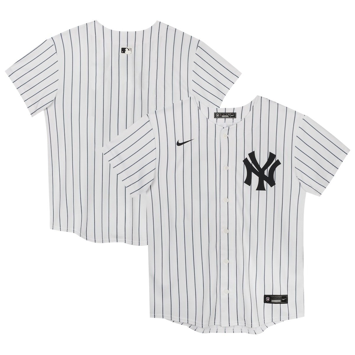 【公式グッズ】MLB ヤンキース ホーム ユニフォーム Nike/ナイキ トドラー・幼児サイズ ホワイト (Juv Home Game Blank Jersey)