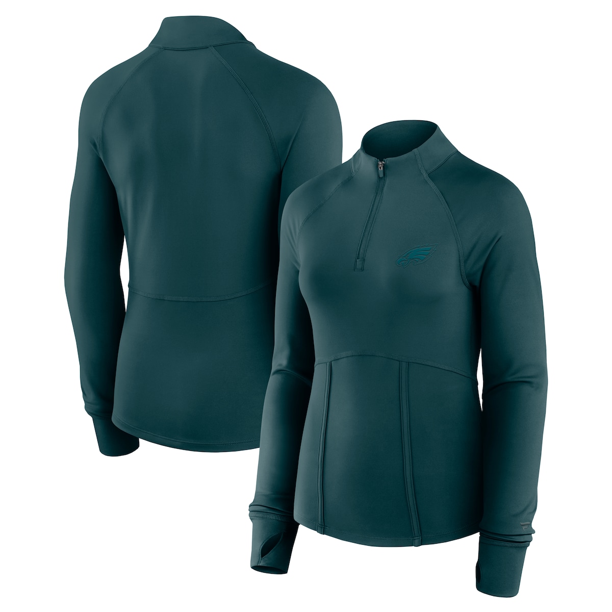 【公式グッズ】NFL イーグルス プルオーバー Fanatics/ファナティクス レディース グリーン (24 Womens Elements Signature 1/4 Zip)｜Fanatics公式ストア 店