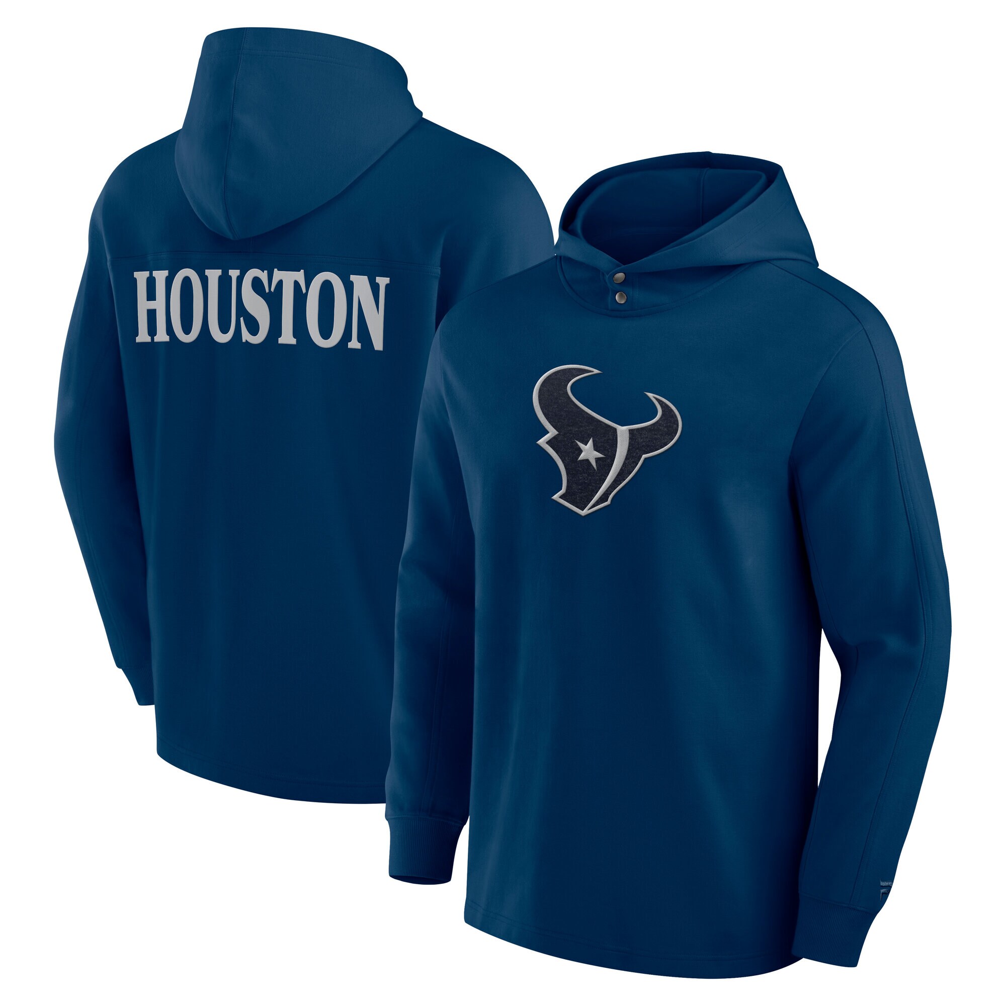 【公式グッズ】NFL テキサンズ Tシャツ Fanatics/ファナティクス ネイビー (24 MENS Elements Signature Cotton LS Hooded Tee) 13,691円