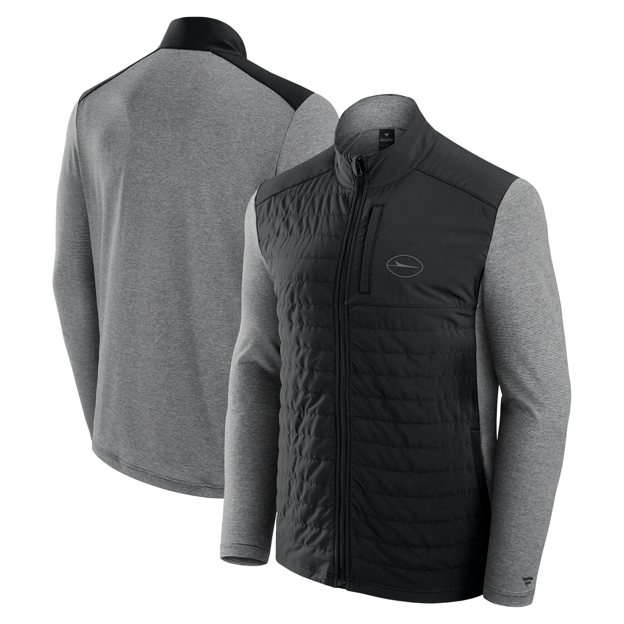 【公式グッズ】NFL ジェッツ ジャケット Fanatics/ファナティクス ブラック (24 MENS Front Office Signature Poly Full-Zip)|Fanatics公式ストア 店