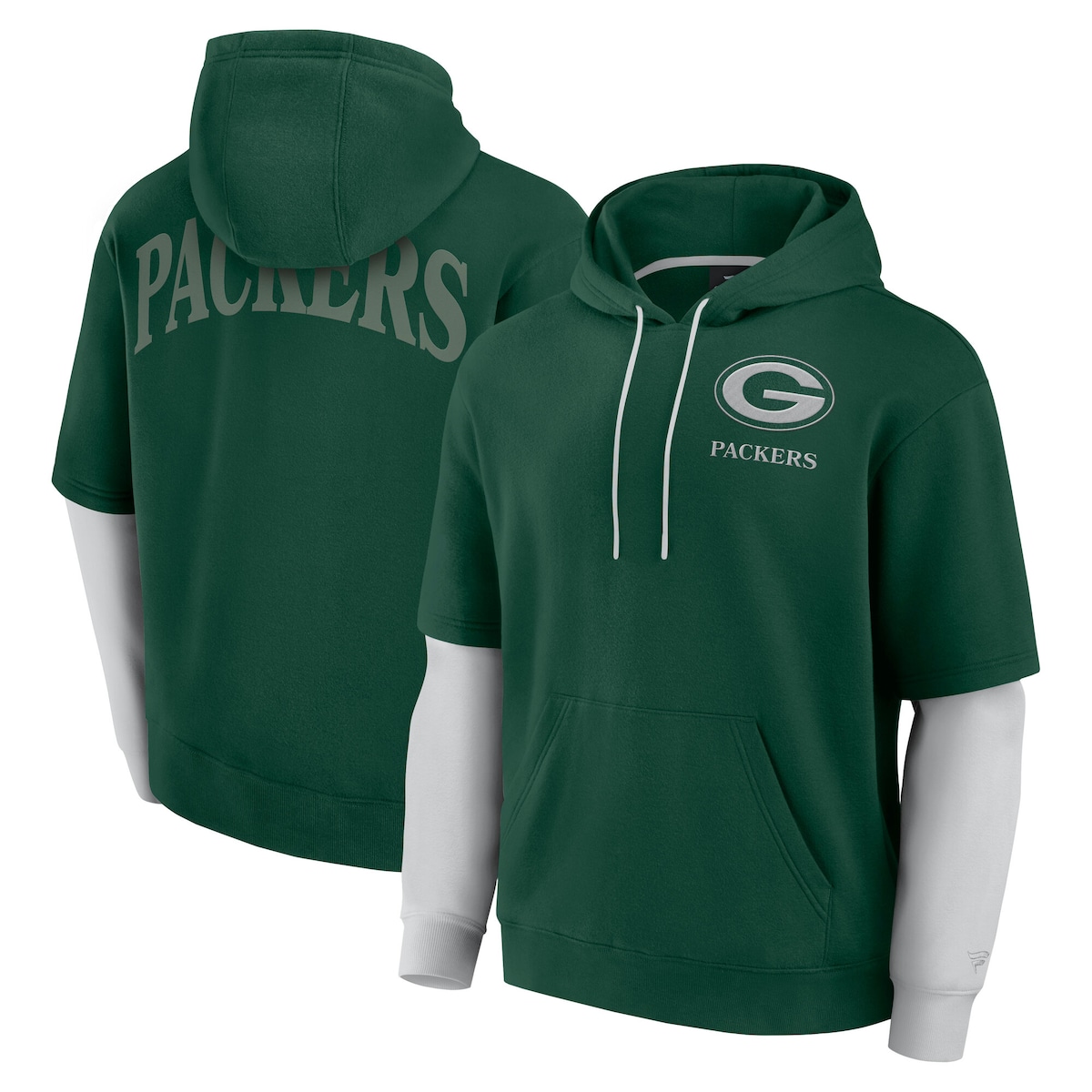 【公式グッズ】NFL パッカーズ プルオーバー パーカー Fanatics/ファナティクス グリーン (24 MENS Elements Signature Cotton POH)