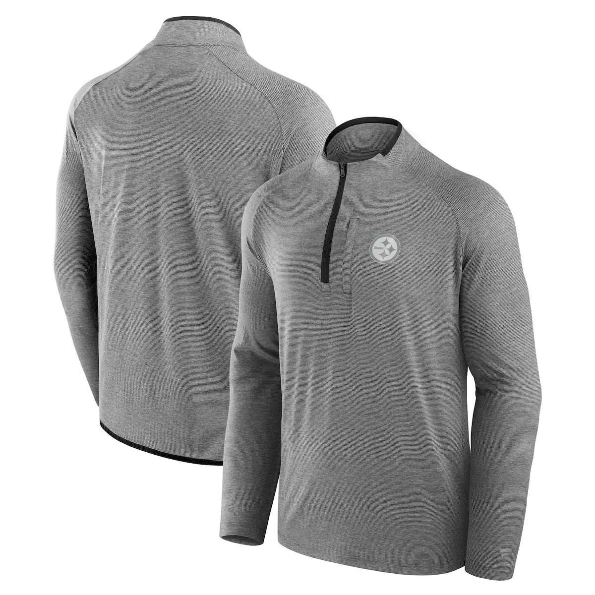 【公式グッズ】NFL スティーラーズ プルオーバー Fanatics/ファナティクス チャコール (24 MENS Front Office Signature Poly QZP)｜Fanatics公式ストア 店