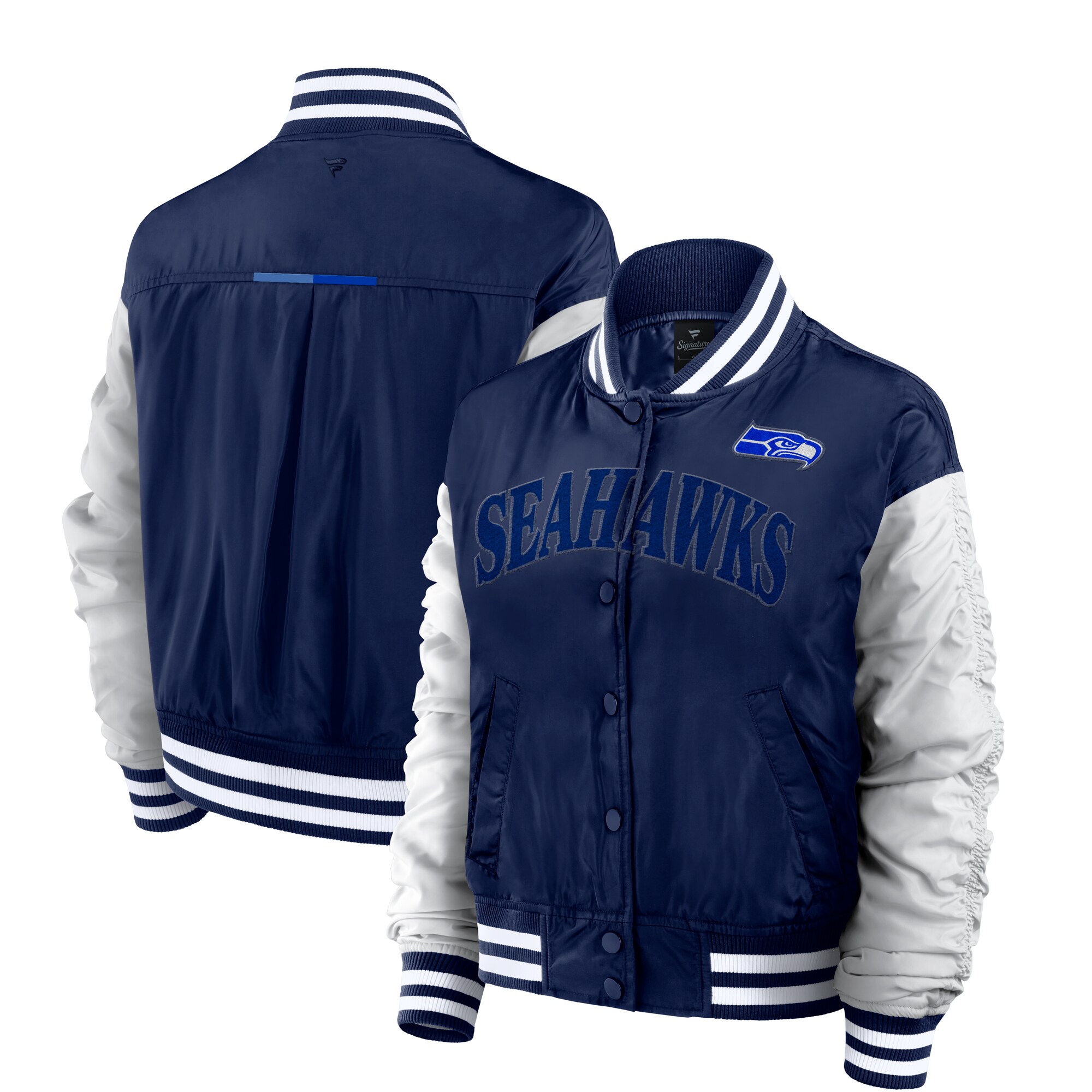 【公式グッズ】NFL シーホークス ジャケット Fanatics/ファナティクス レディース (24 Womens Elements Signature Poly Jacket)｜Fanatics公式ストア 店