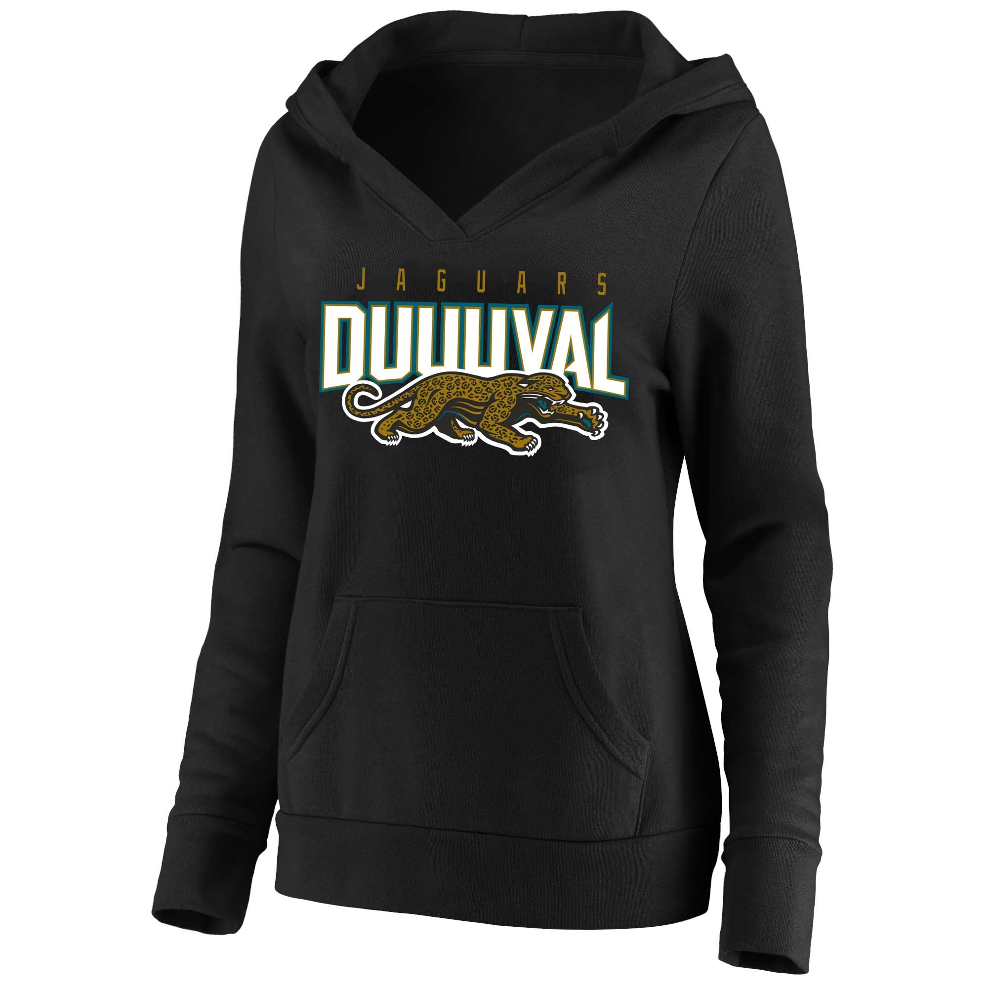 【公式グッズ】NFL ジャガーズ プルオーバー パーカー Mitchell & Ness/ミッチェル＆ネス レディース ブラック (NFL Womens Plus Basic Retro Hoodie)｜Fanatics公式ストア 店 14,743円