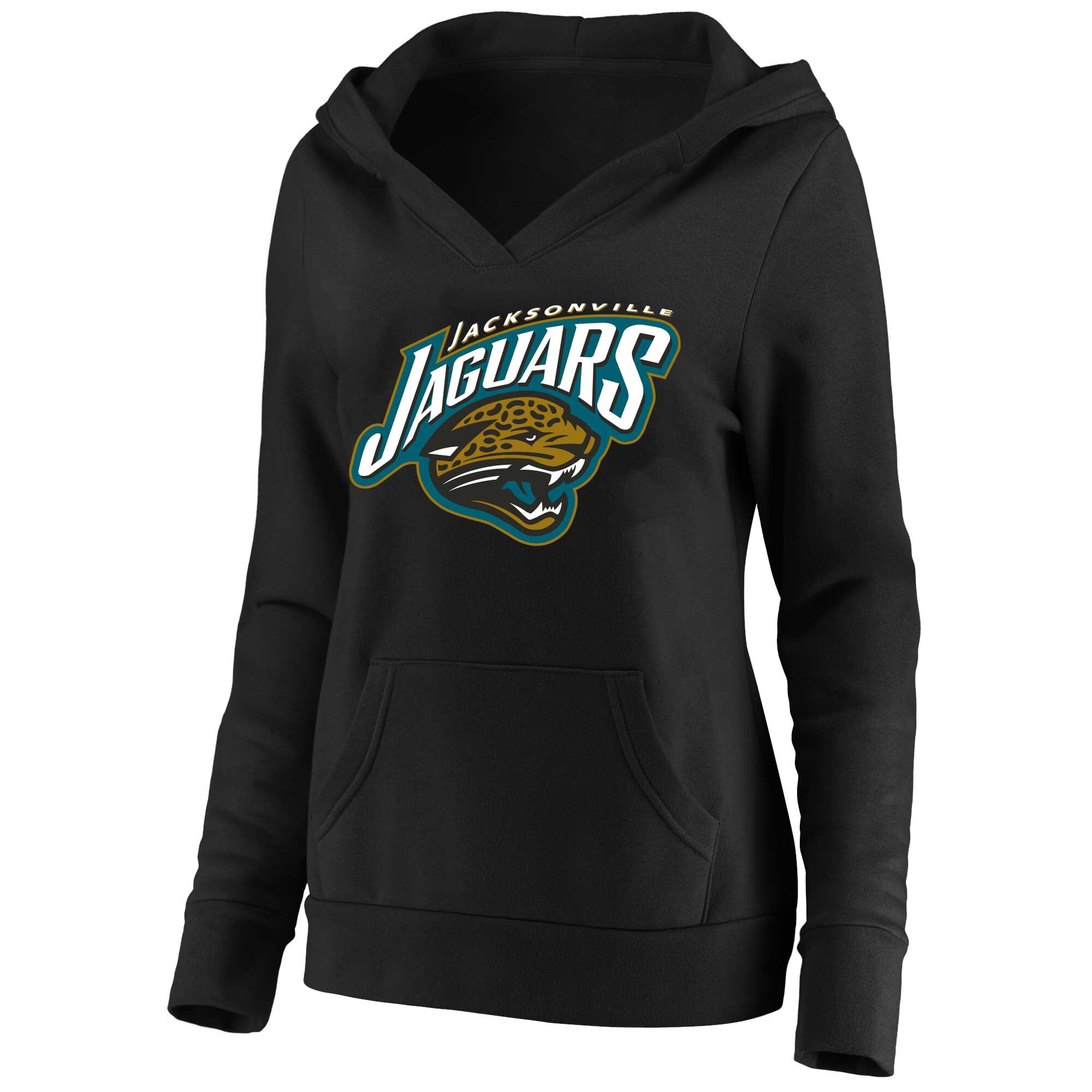 【公式グッズ】NFL ジャガーズ プルオーバー パーカー Mitchell & Ness/ミッチェル＆ネス レディース ブラック (NFL Womens Plus Classic Hoodie)