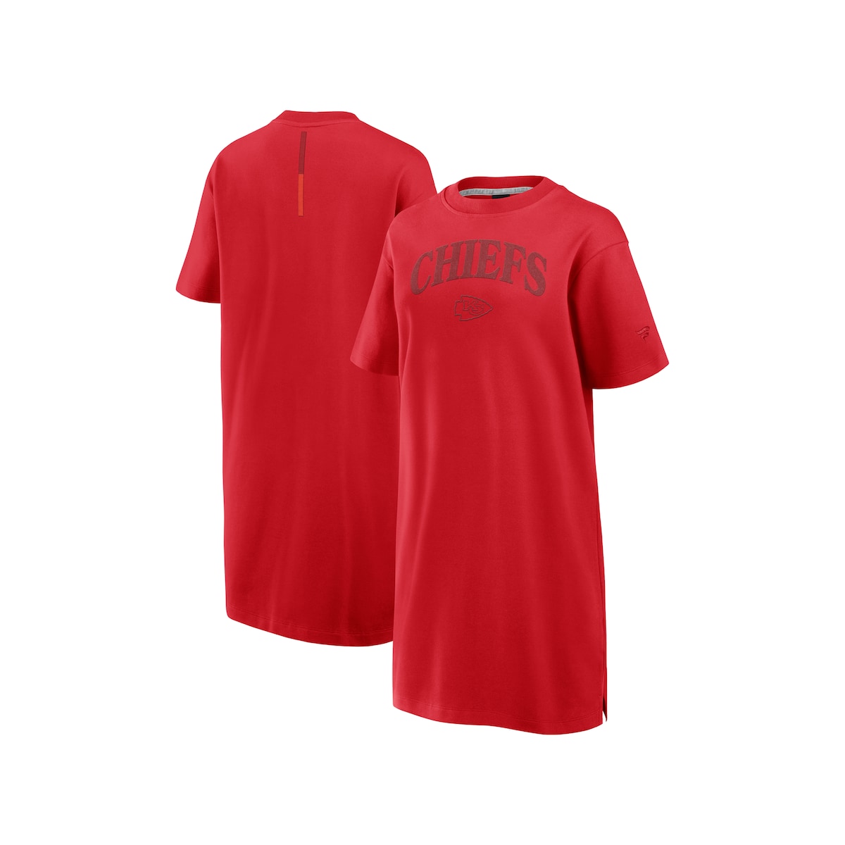 【公式グッズ】NFL チーフス ワンピース Fanatics/ファナティクス レディース レッド (24 Womens Elements Signature Cotton SS Dress)