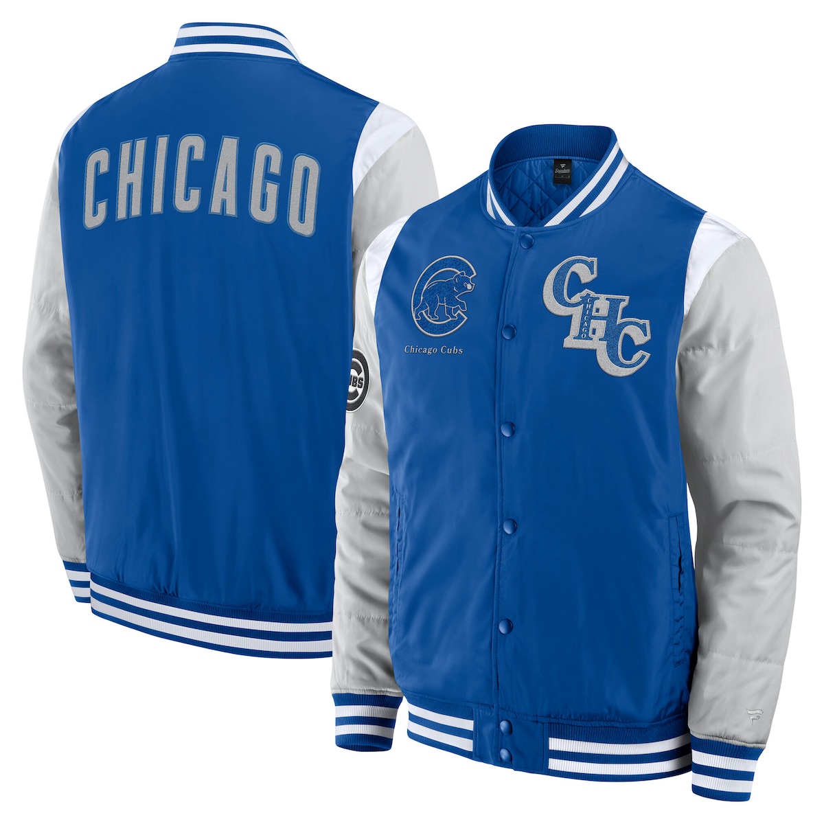【公式グッズ】MLB カブス ジャケット Fanatics/ファナティクス メンズ ロイヤル (Elements Men's Signature Poly Jacket)