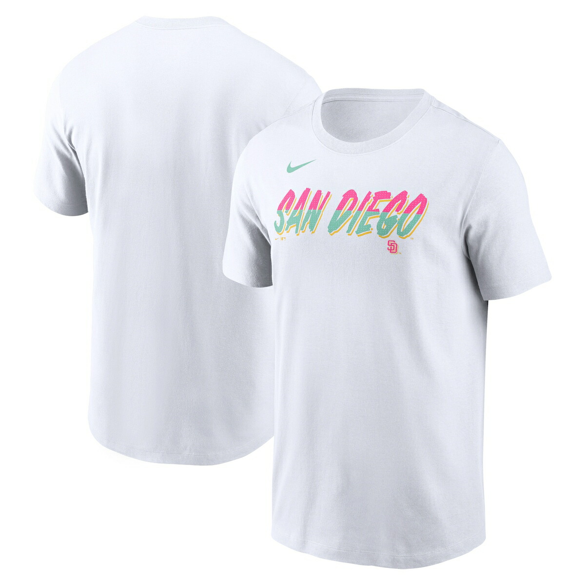 Nike パドレス タティスjr Tシャツ S 白 新品未使用 34847202_03.jpg