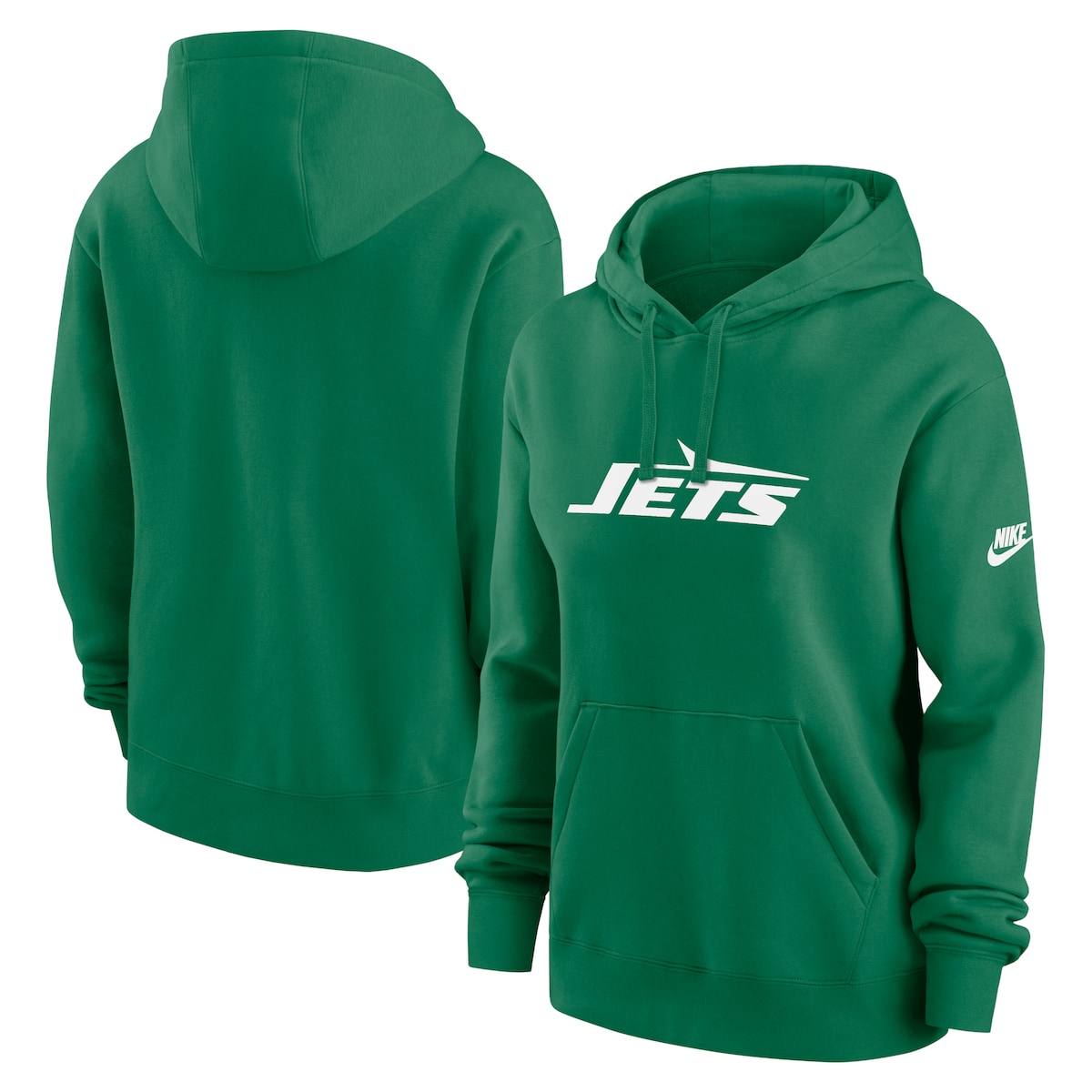 【公式グッズ】NFL ジェッツ フリース パーカー Nike/ナイキ レディース グリーン (Women's Nike Club Fleece Hoodie)