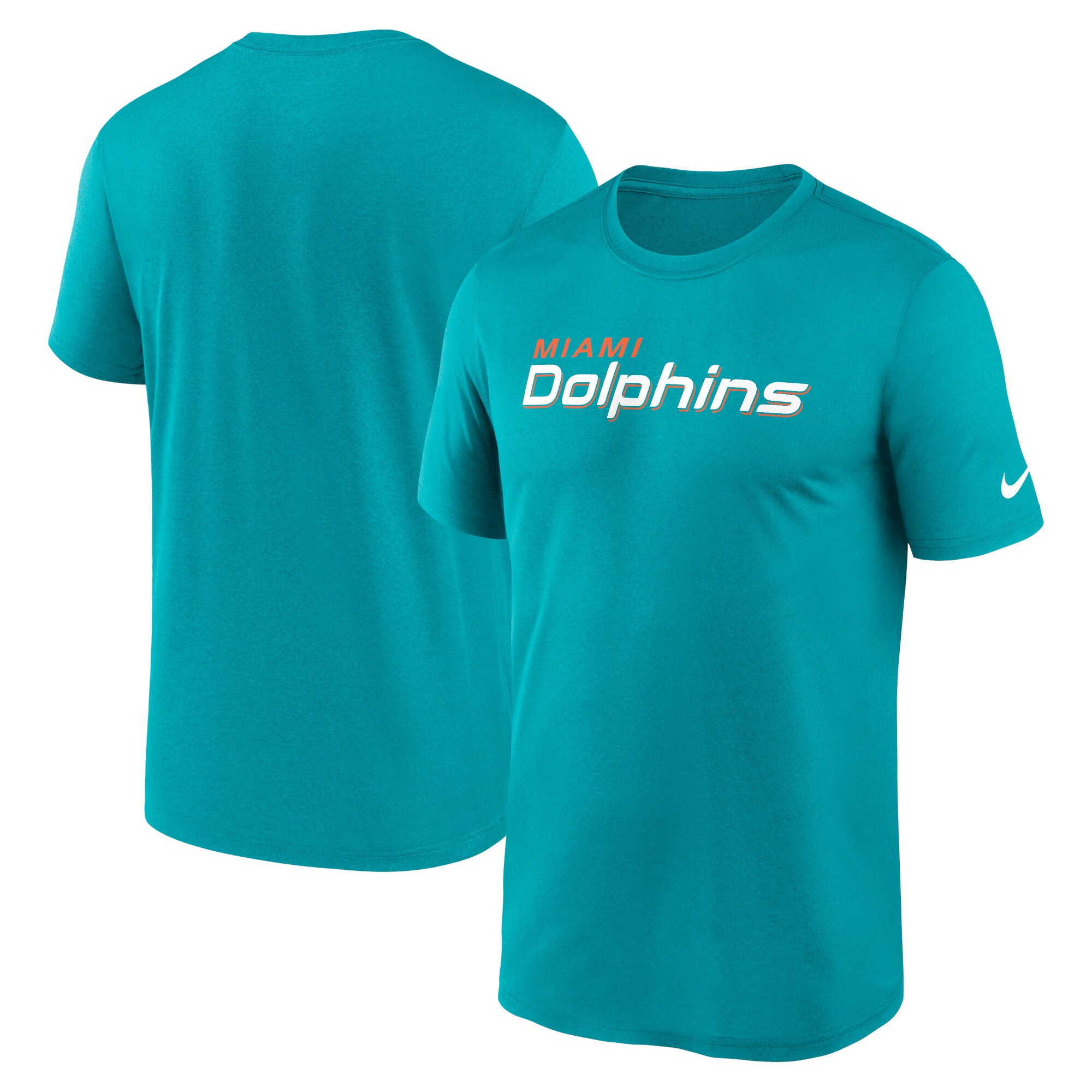 【公式グッズ】NFL ドルフィンズ Tシャツ Nike/ナイキ メンズ アクア (MENS NFL 24 NIKE PRIMETIME LEGEND WORDMARK TEE)|Fanatics公式ストア 店
